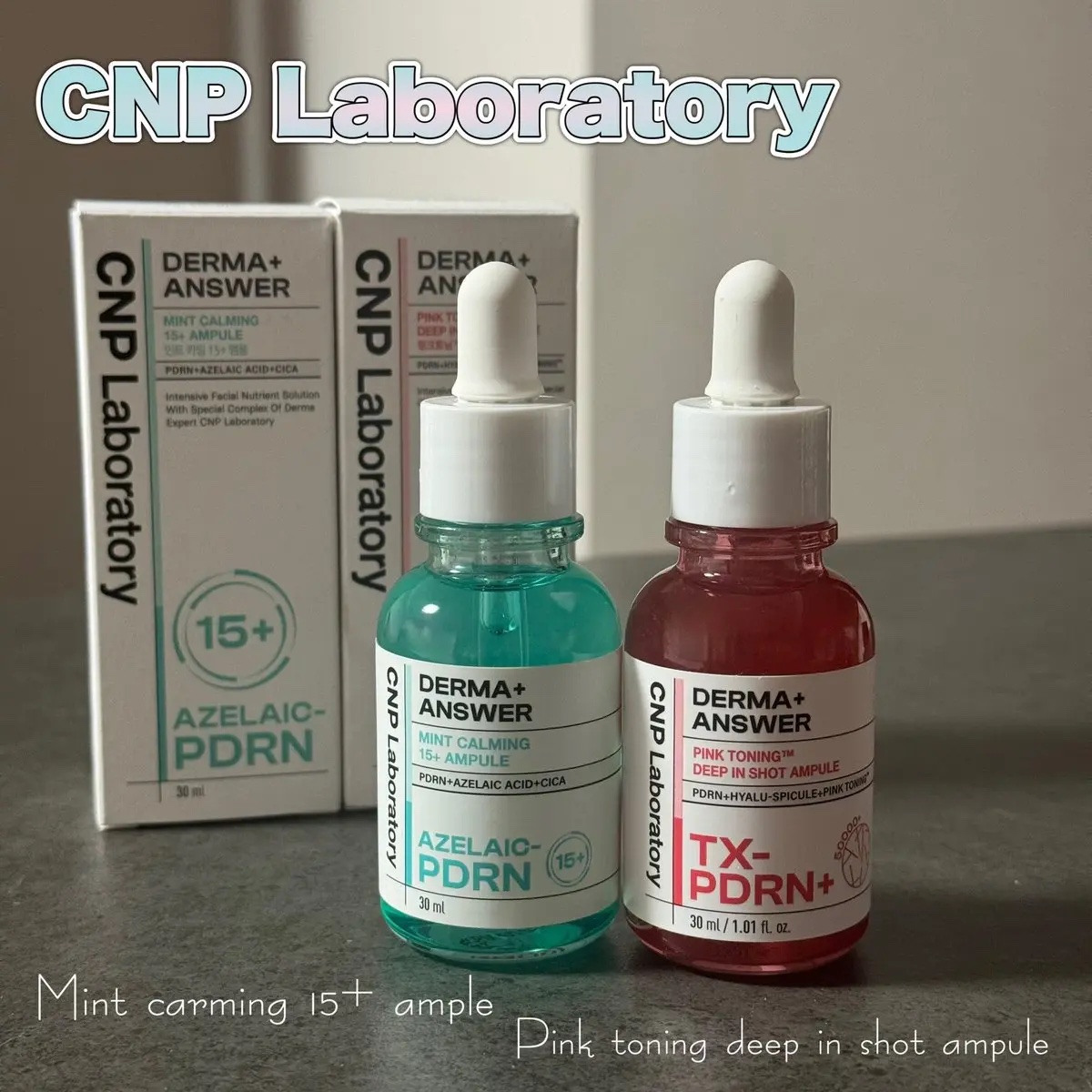 ピンクトーニング™︎ディープインショットアンプル/CNP Laboratory/美容液を使ったクチコミ（1枚目）