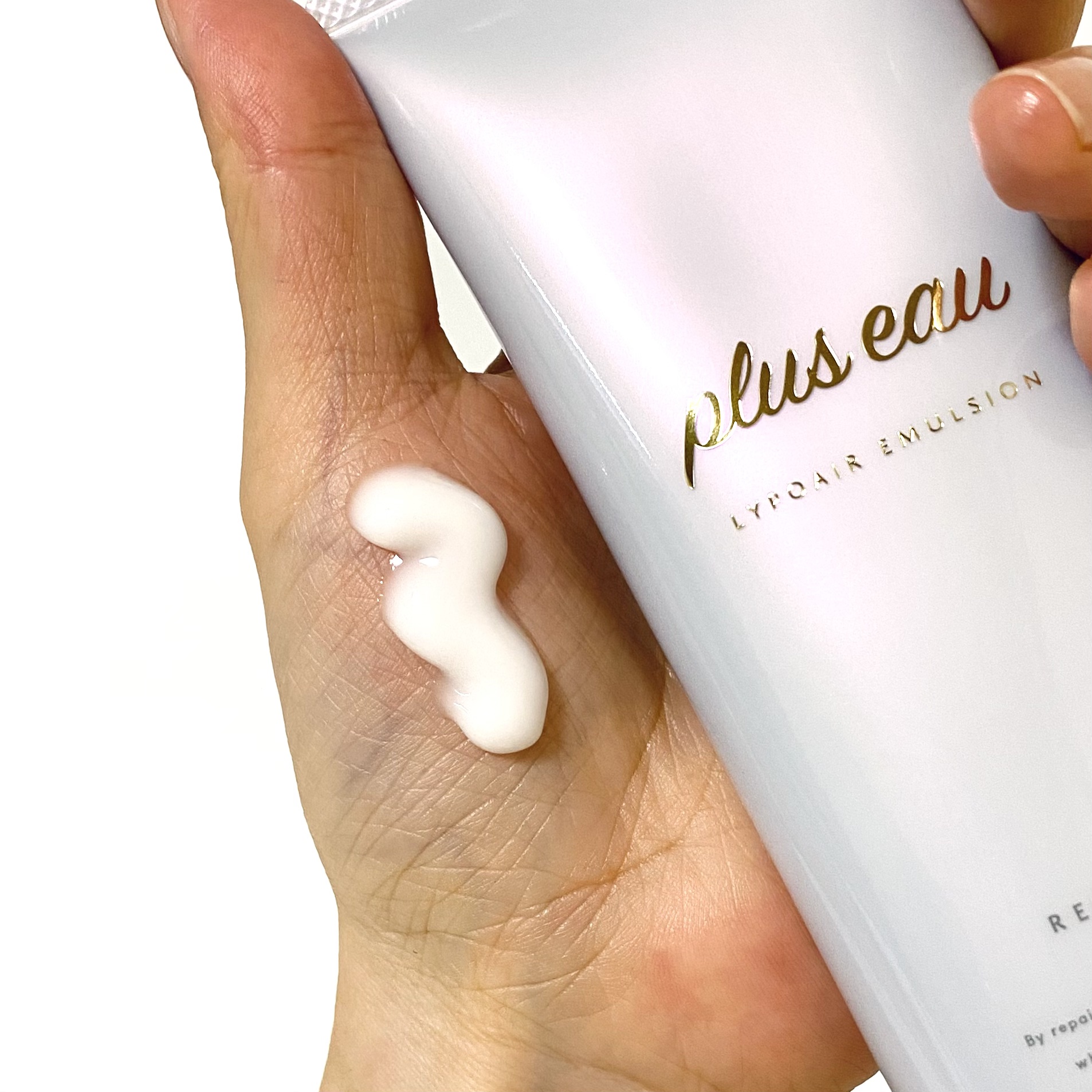 プリュスオー リポアエマルジョン/plus eau/アウトバストリートメントを使ったクチコミ（3枚目）