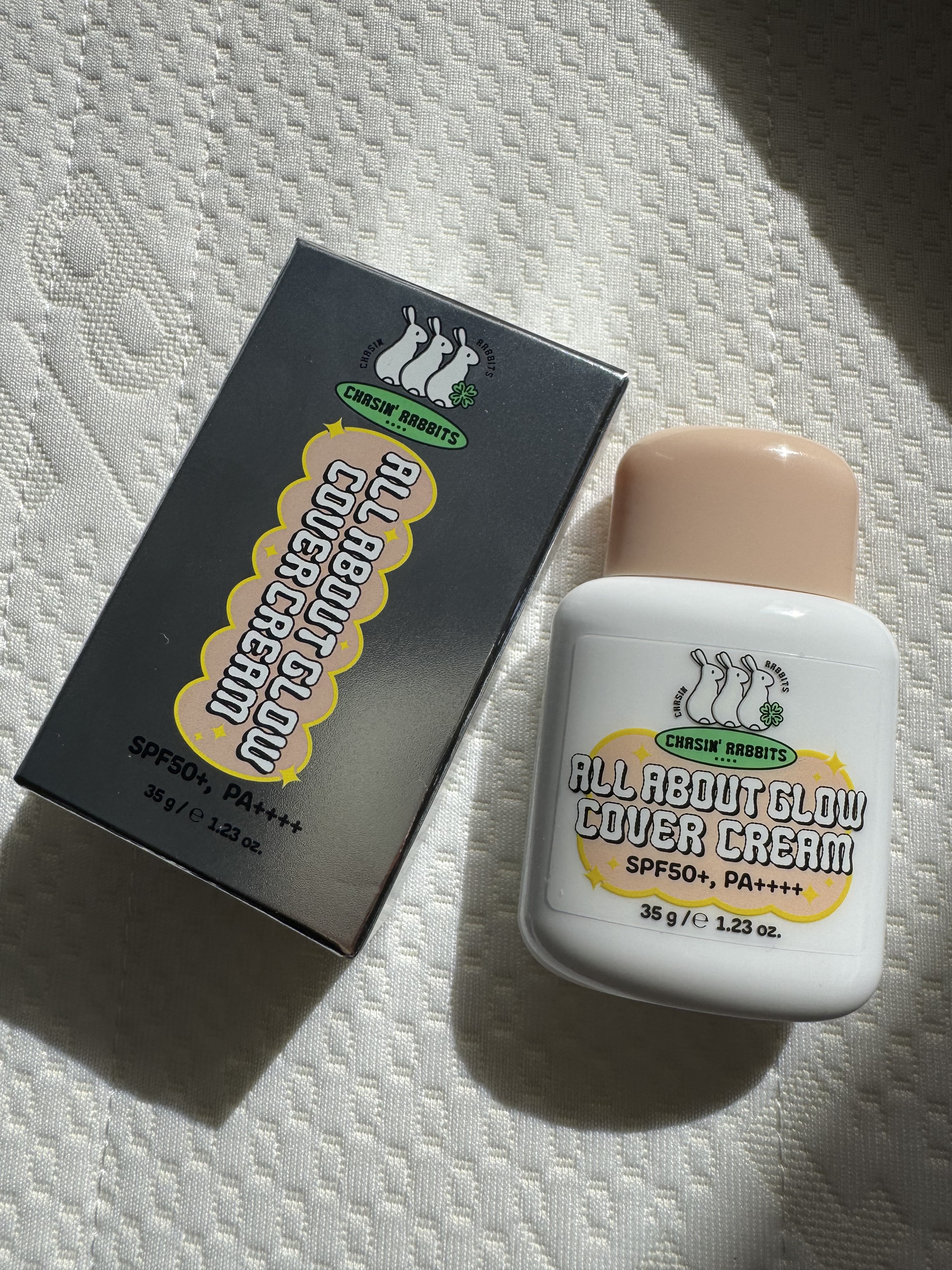 オールアバウトグロウカバークリーム/CHASIN'RABBITS/日焼け止めクリームを使ったクチコミ（1枚目）