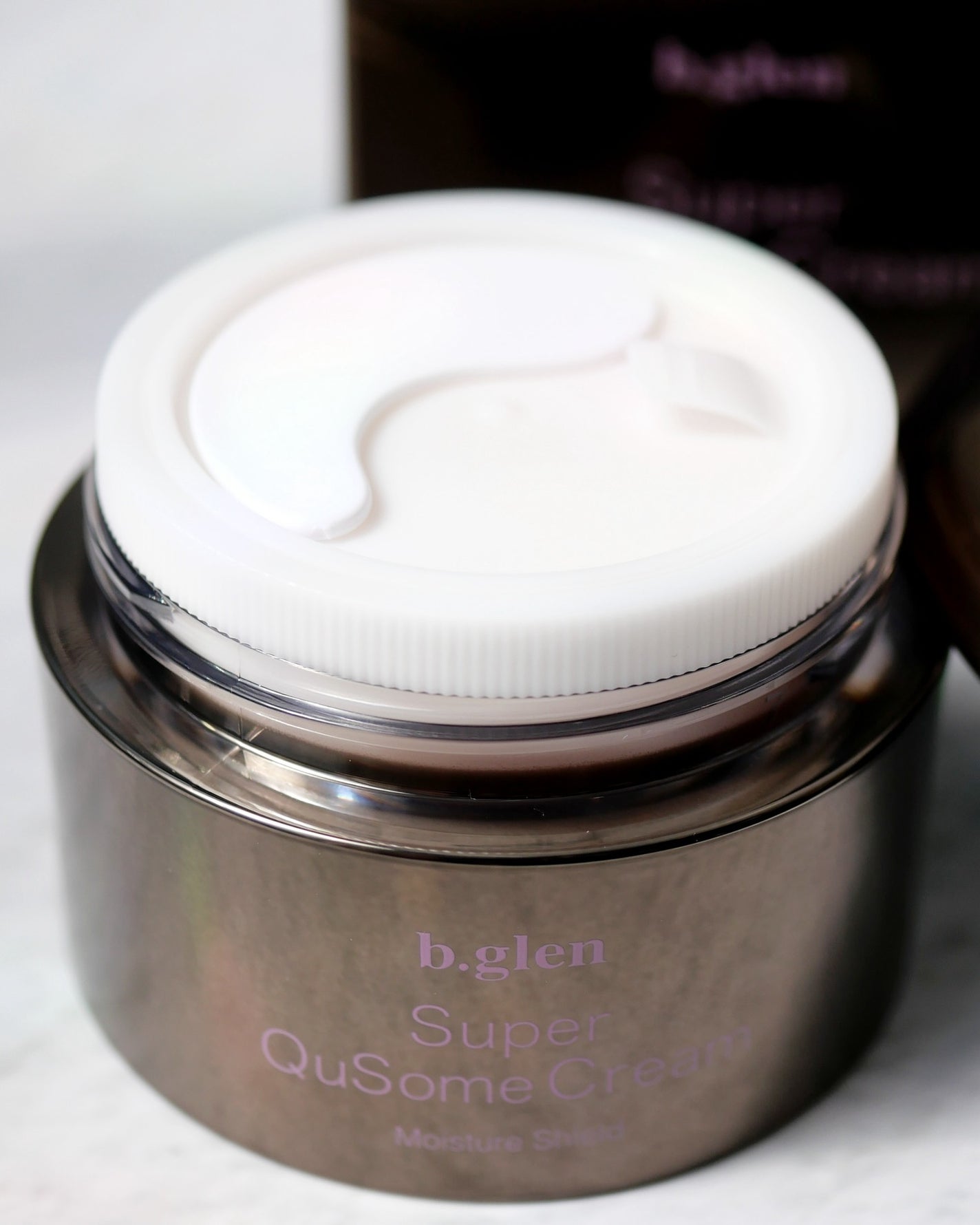 スーパーQuSomeクリーム/b.glen/フェイスクリームを使ったクチコミ(2枚目)