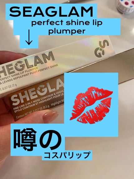 パーフェクトシャインリッププランパー/SHEGLAM/リッププランパーを使ったクチコミ(1枚目)