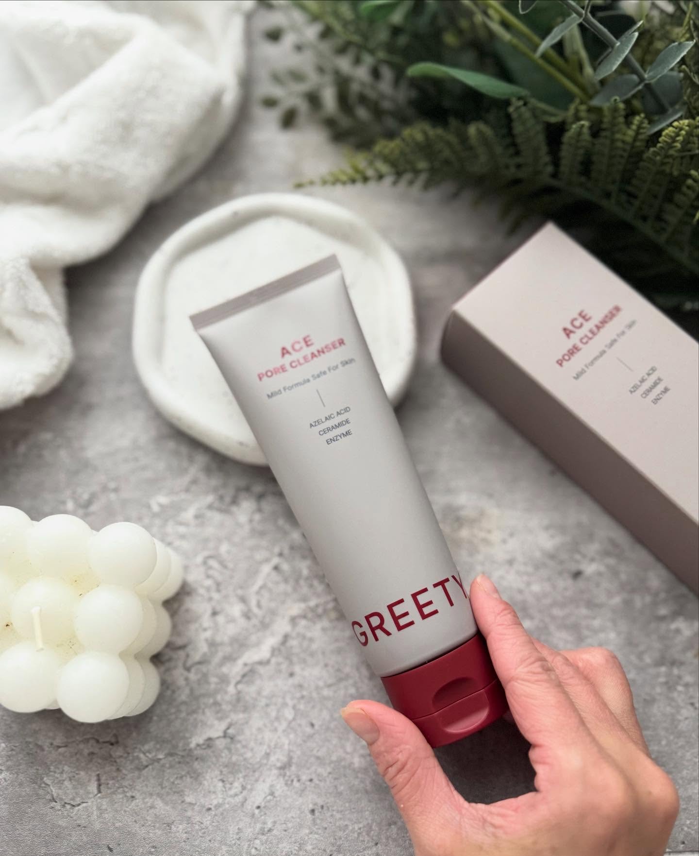 ACE pore cleanser /GREETY/洗顔フォームを使ったクチコミ（2枚目）