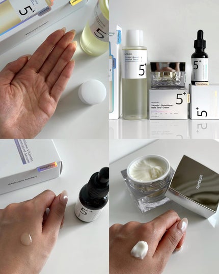 ナチュラル美人になりたい女 on LIPS 「【光り輝くお肌が1番のメイクアップ】numbuzin・5番白玉..」(9枚目)