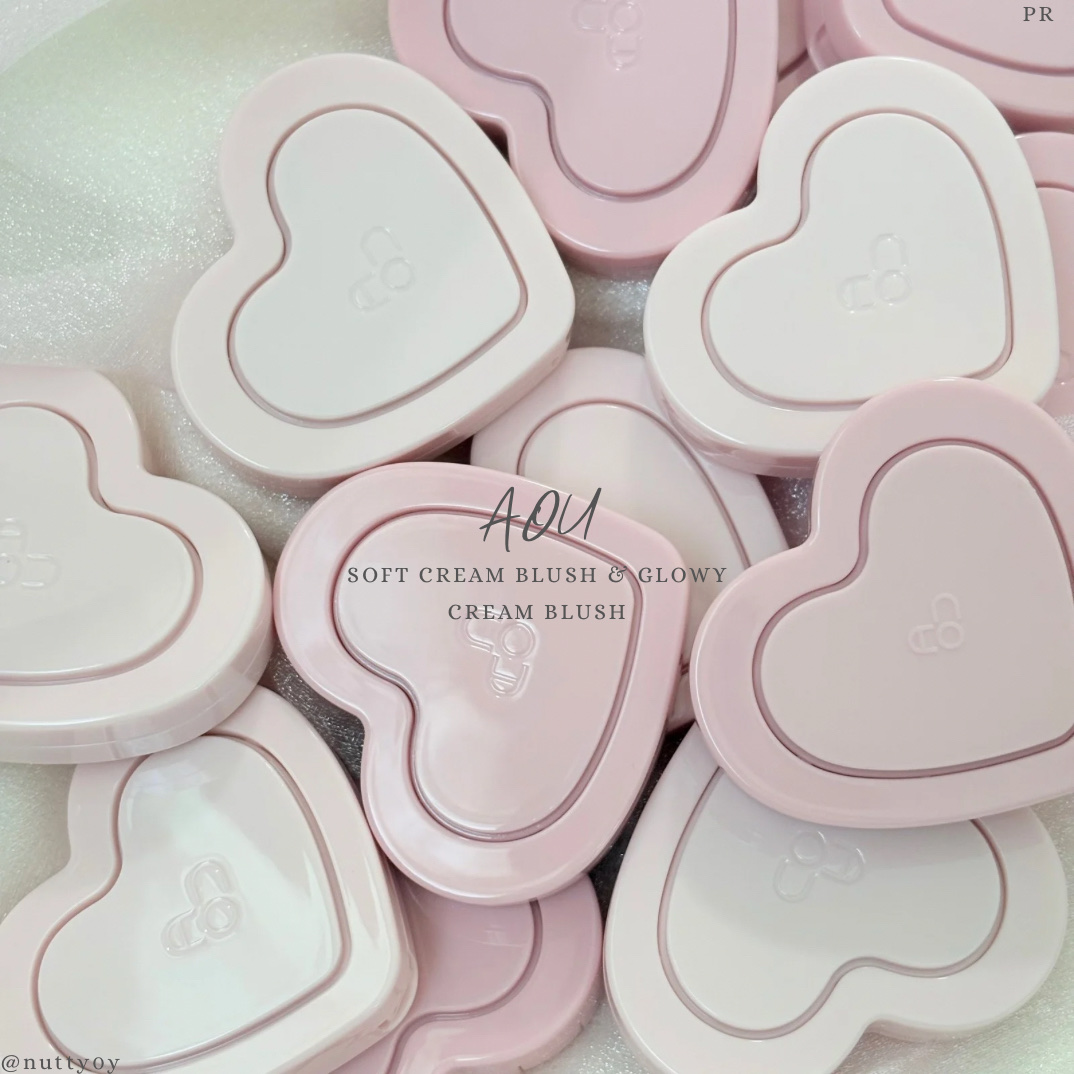 GLOWY CREAM BLUSH/AOU/ジェル・クリームチークを使ったクチコミ（1枚目）