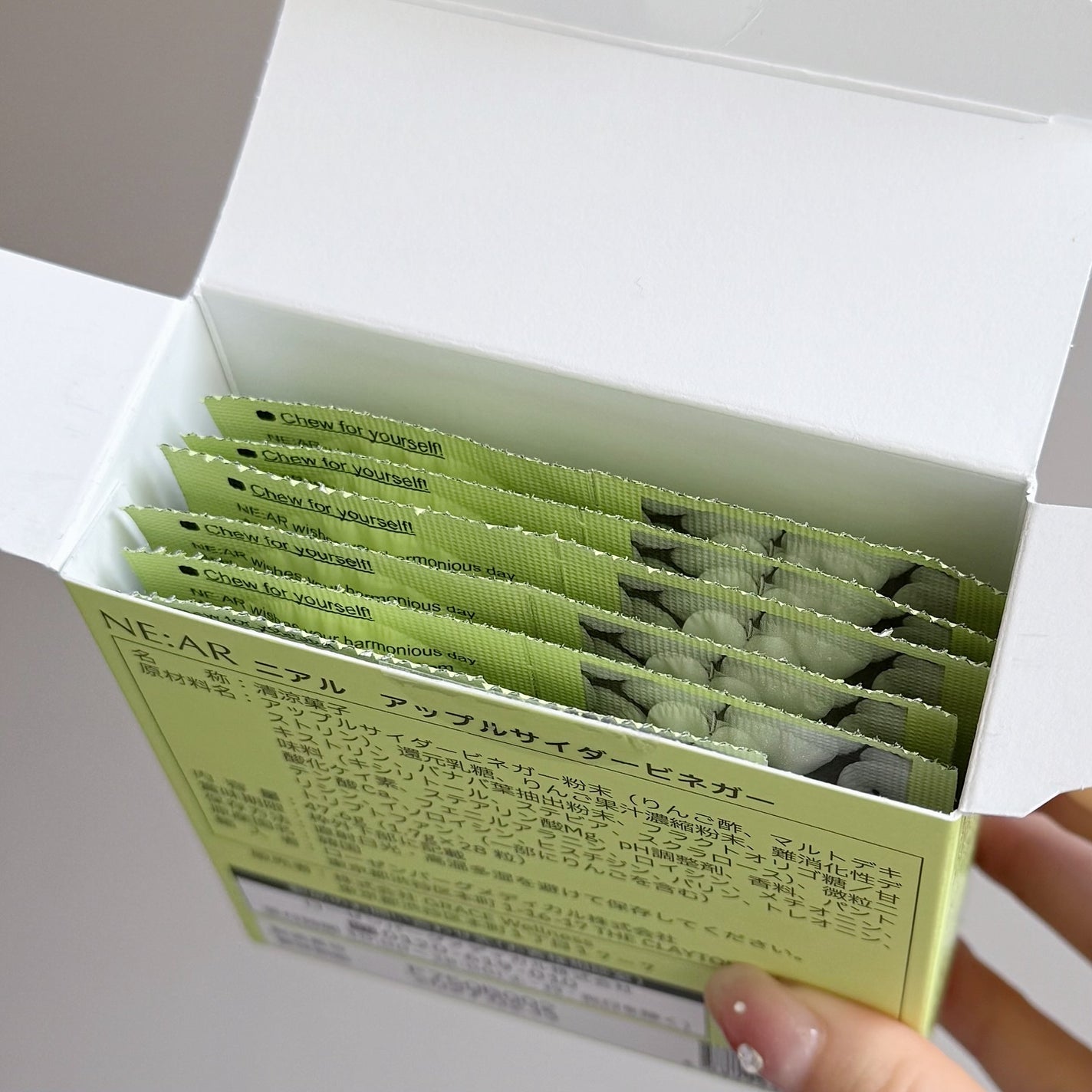 NE:AR APPLECIDERVINEGAR/NE:AR/ボディサプリメントを使ったクチコミ(3枚目)