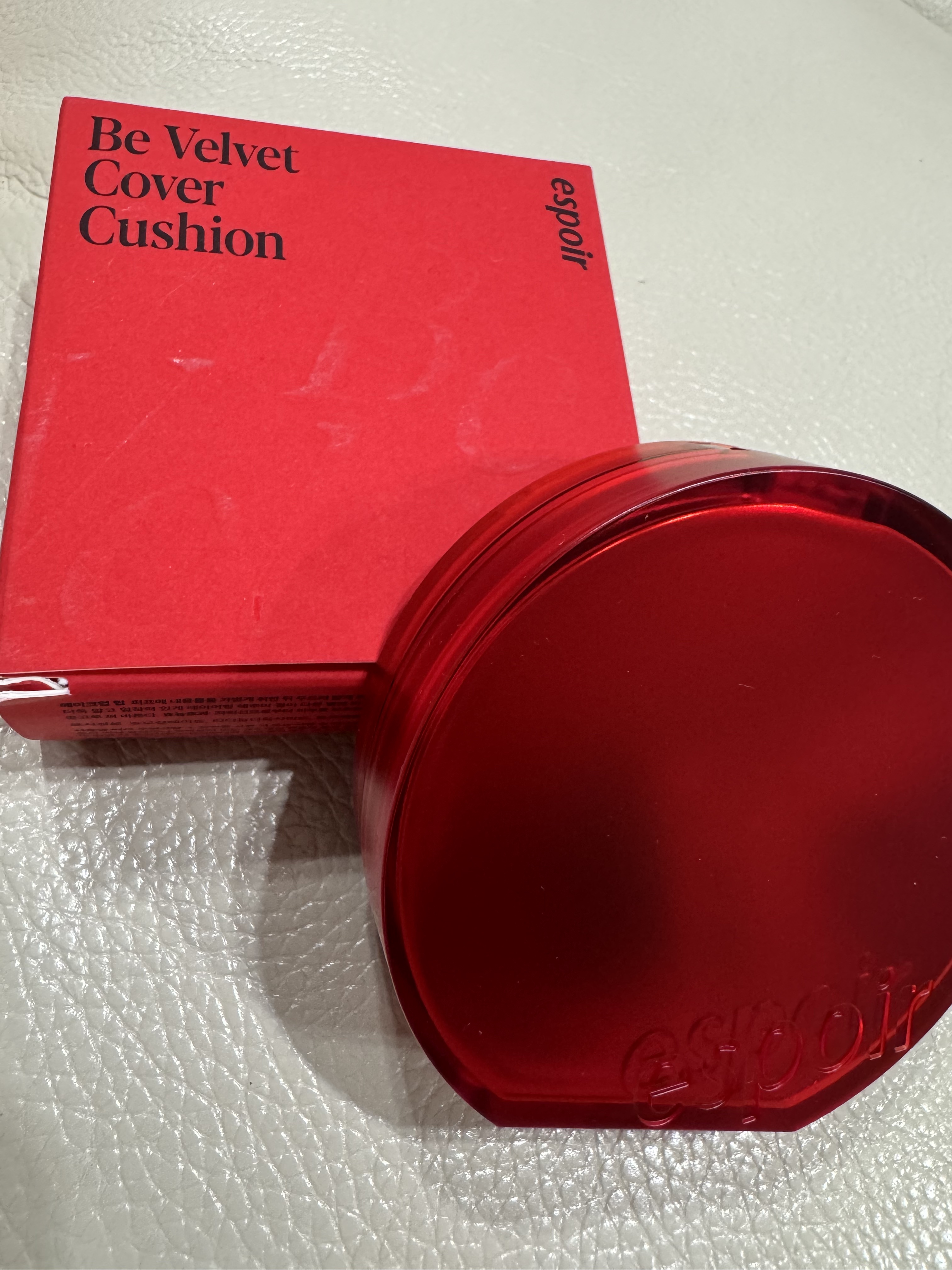 ビーベルベットカバークッション/espoir/クッションファンデーションを使ったクチコミ（1枚目）