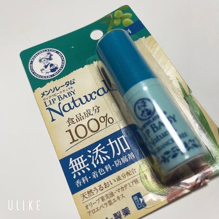 リップベビーナチュラル 無香料 4g/メンソレータム/リップクリームの画像