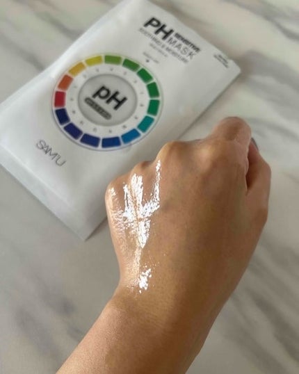 PHセンシティブマスクスージング&モイスト/SAM'U/シートマスク・パックを使ったクチコミ(5枚目)