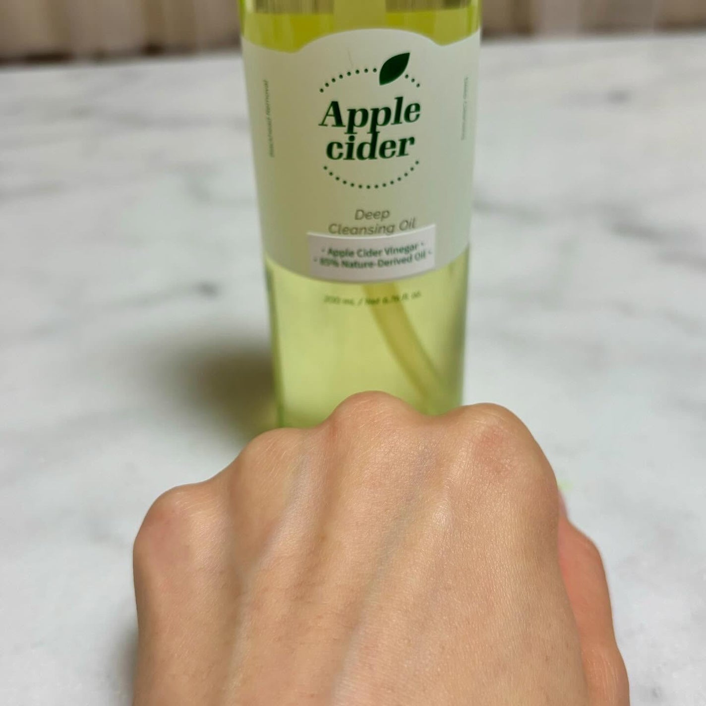 アリウルアップルサイダーディープクレンジングオイル/Ariul/オイルクレンジングを使ったクチコミ(5枚目)
