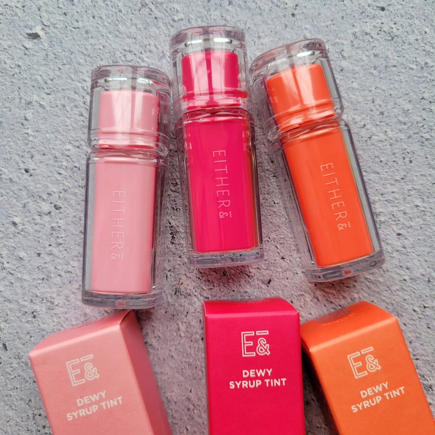 Dewy Syrup Tint/EITHER&/口紅を使ったクチコミ(1枚目)