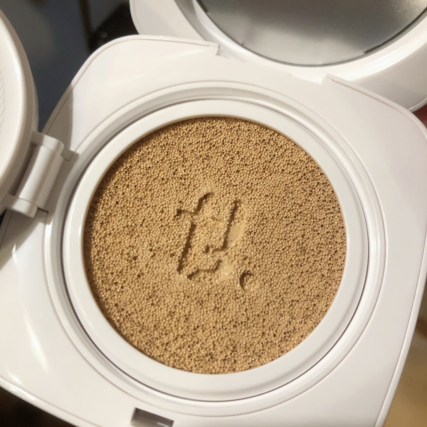 レイヤリングフィットカバークッションEX/TFIT/クッションファンデーションを使ったクチコミ(2枚目)