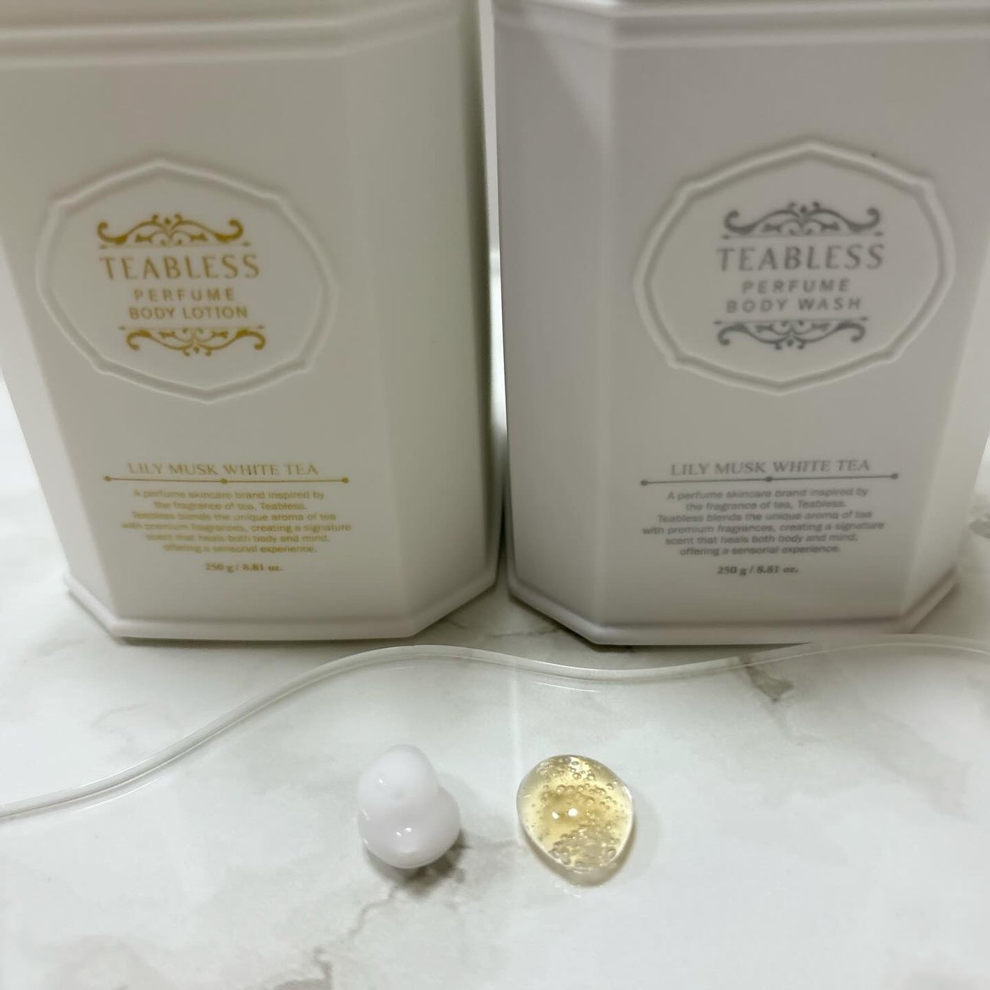 パフュームボディローション リリィムスクホワイトティー/TEABLESS/ボディローションを使ったクチコミ(5枚目)