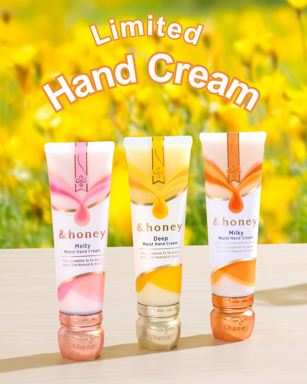 ＼大人気のハンドクリームが今年も登場！／

今年は超しっとり※1仕上がりのMilkyシリーズが仲間入り💫

仕上がりも香りも、気分に合わせて選べる3タイプを発売中！
お気に入りを見つけてみて👀💕

🌼Deep： 乾燥肌ケアのしっとり