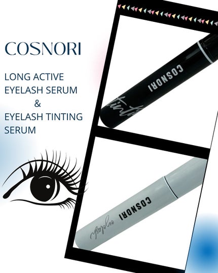 コスノリ アイラッシュティンティングセラム/COSNORI/まつげ美容液を使ったクチコミ(1枚目)