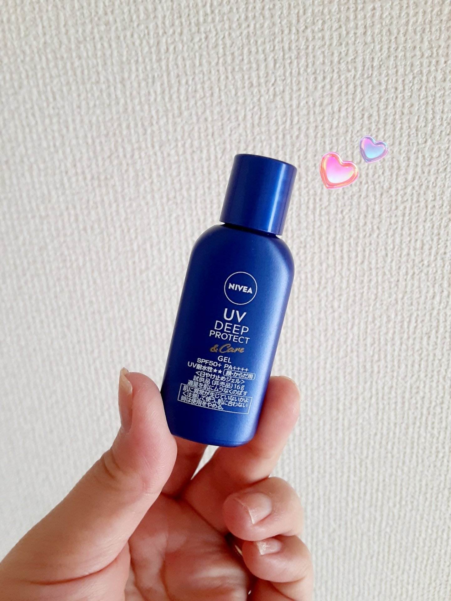 ニベアUV ディープ プロテクト＆ケア ジェル/ニベア/日焼け止めジェルを使ったクチコミ（1枚目）