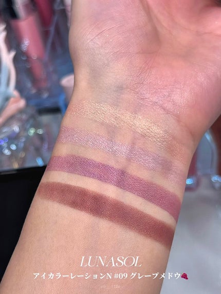 ルナソル アイカラーレーションN/LUNASOL/アイシャドウパレットを使ったクチコミ(4枚目)
