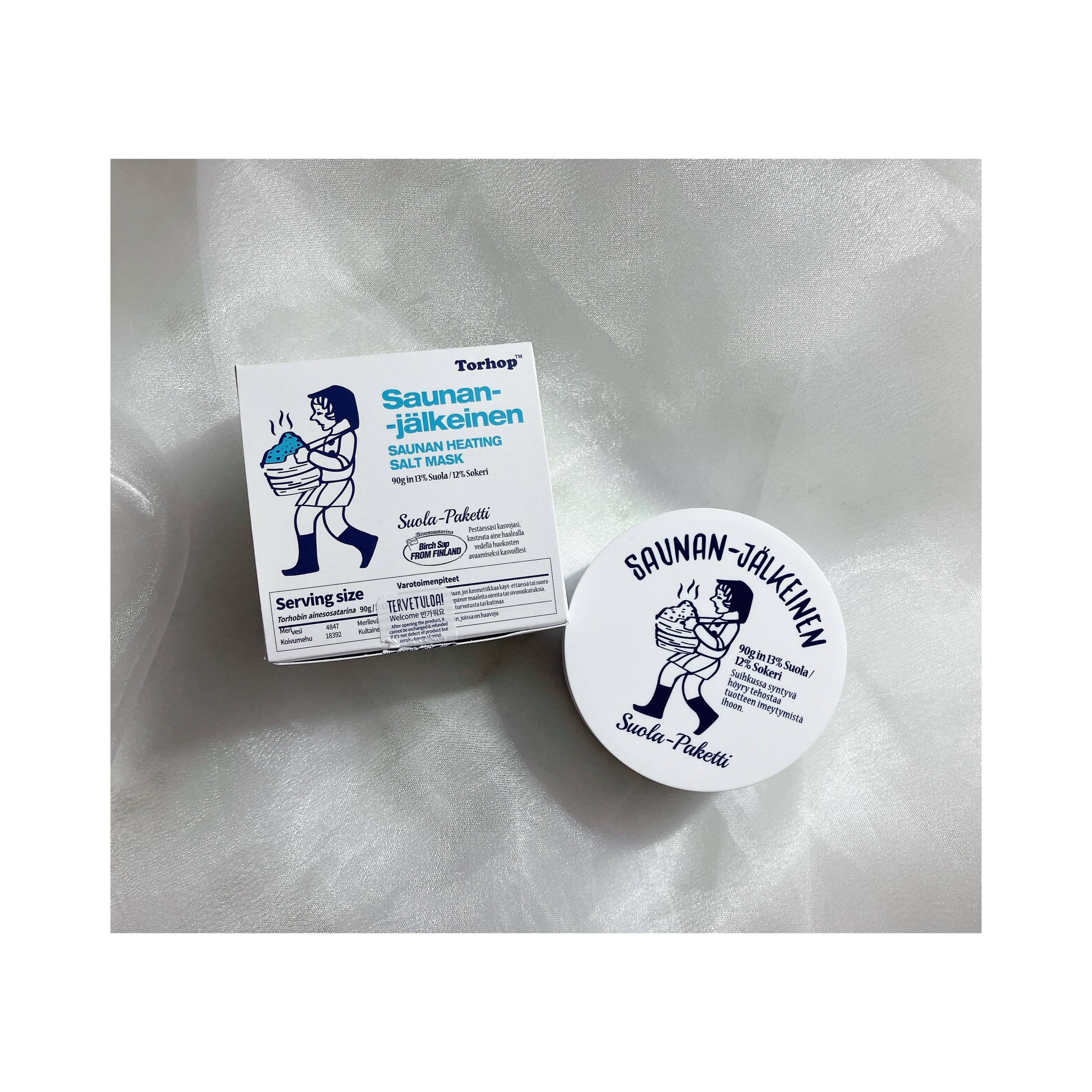 温感ブルーマスク 150g/Torhop/洗い流すパック・マスクを使ったクチコミ（1枚目）