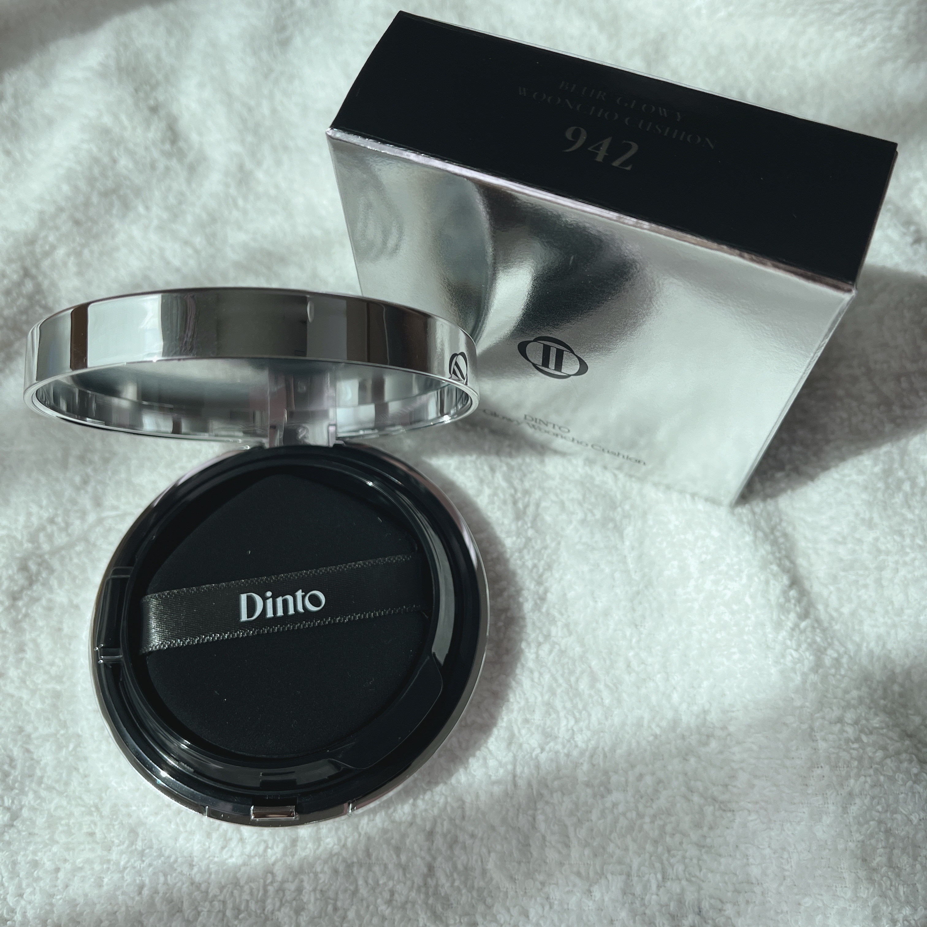 ブラーグローイクッション/Dinto/クッションファンデーションを使ったクチコミ（2枚目）