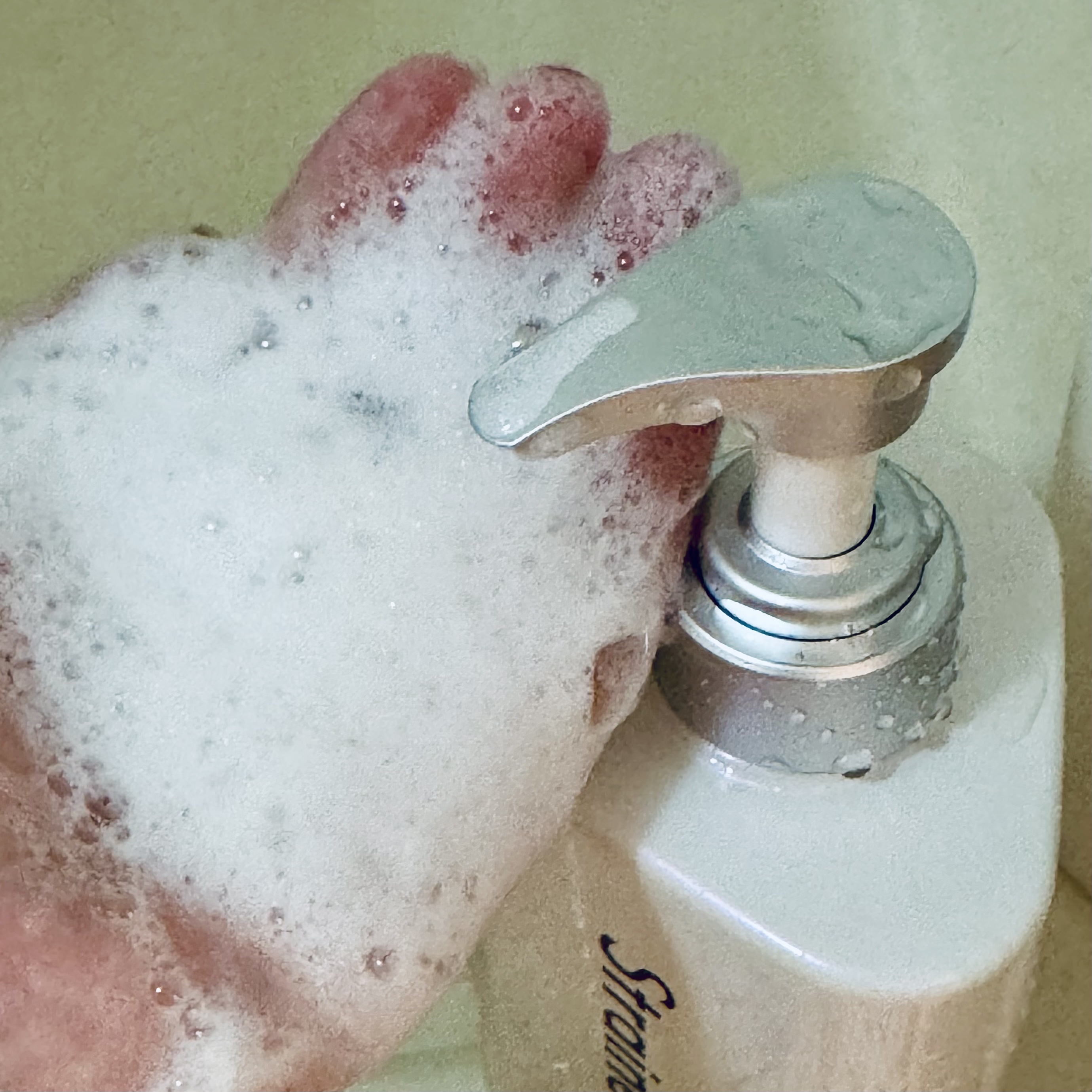 ストレートシャンプー/ストレートトリートメント ホワイトブロッサムの香り/Straine/市販シャンプーを使ったクチコミ（3枚目）