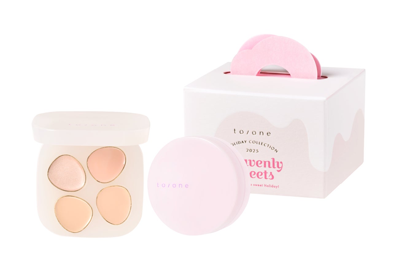 トーン ヘブンリー スイーツ ベースメイク ボックス / to/one