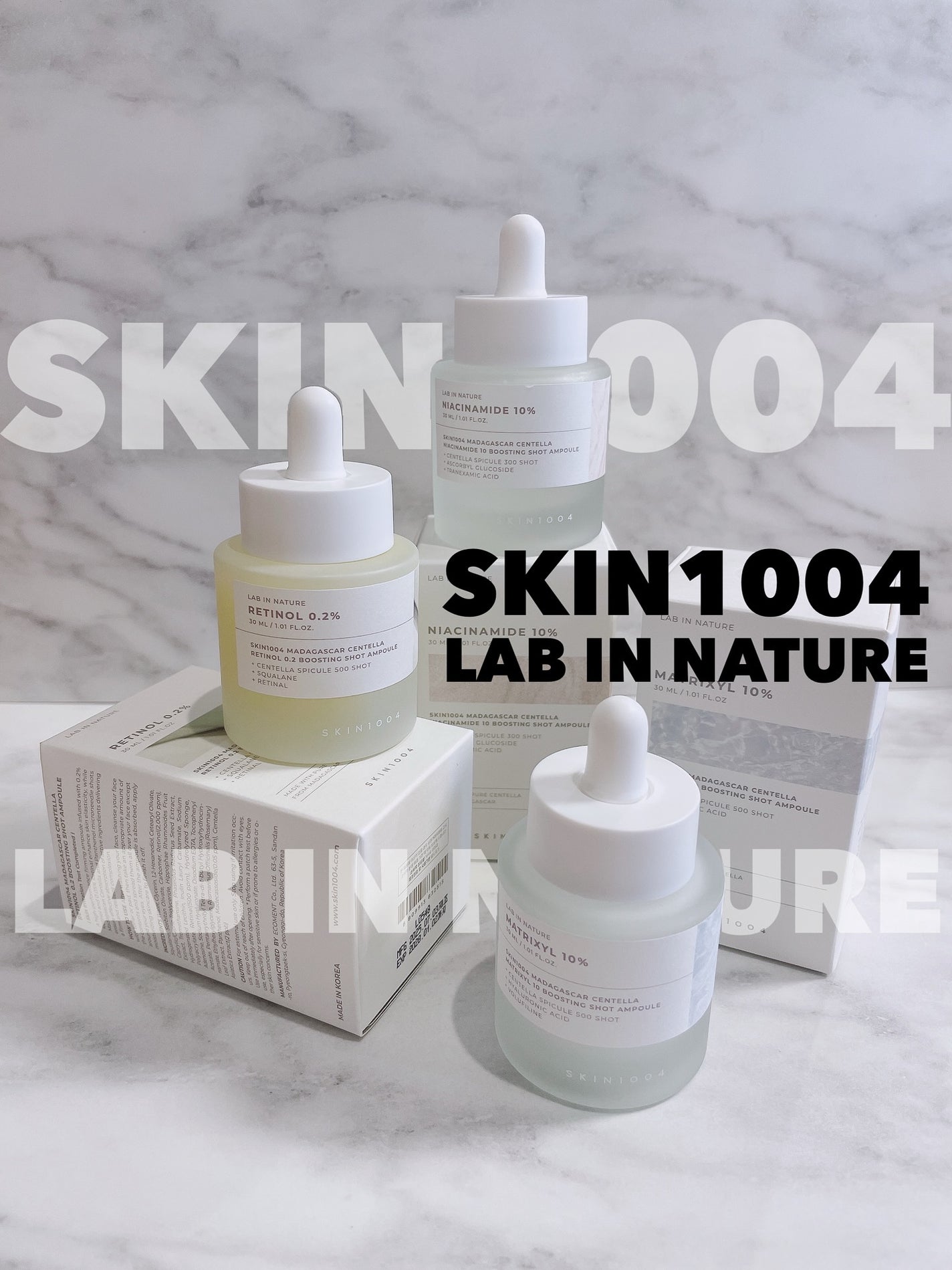 レチノール 0.2 ブースティングショット アンプル/SKIN1004/美容液を使ったクチコミ(1枚目)