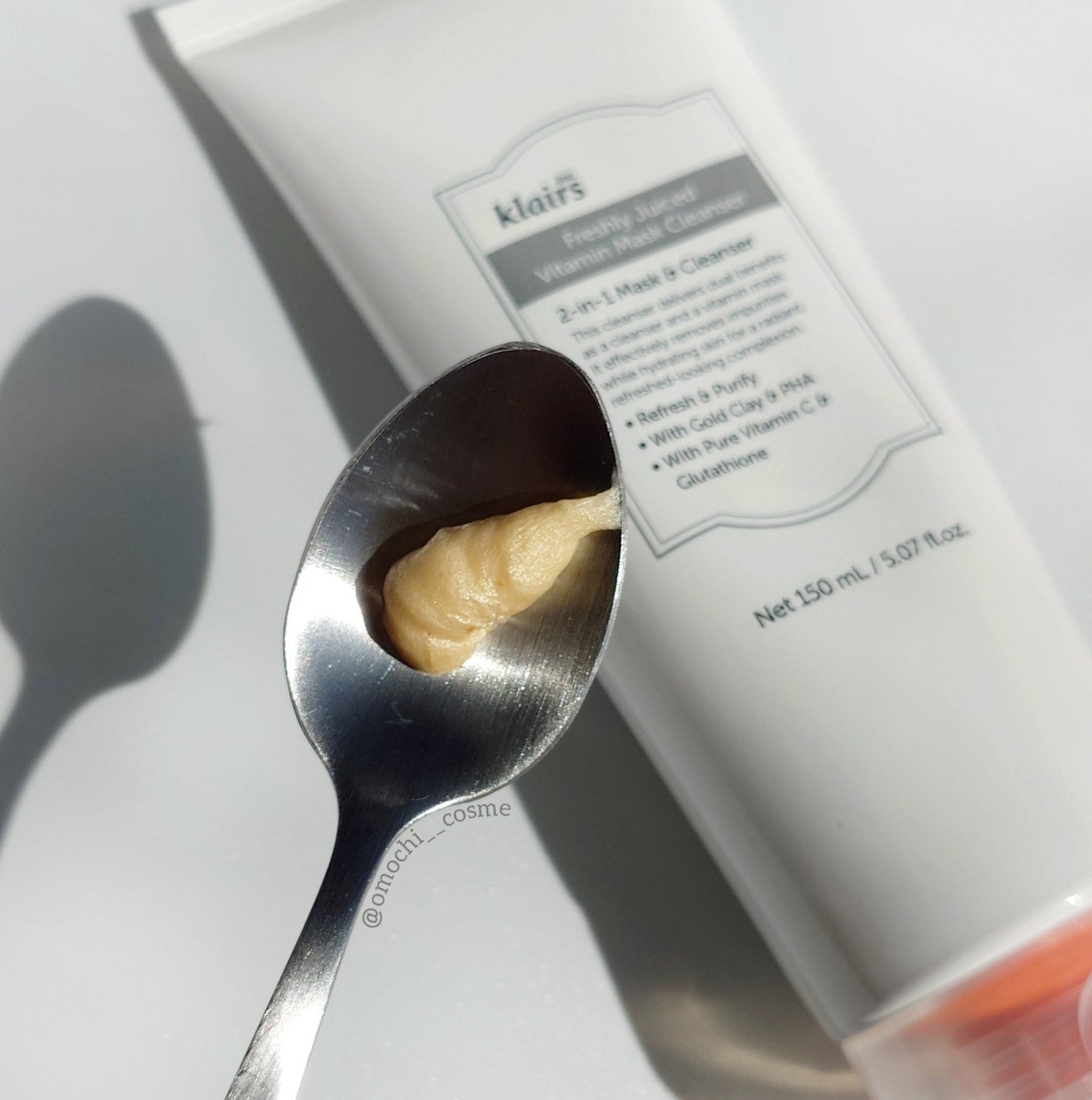 ヒアルビタグルパッククレンザー/Klairs/洗顔フォームを使ったクチコミ(3枚目)