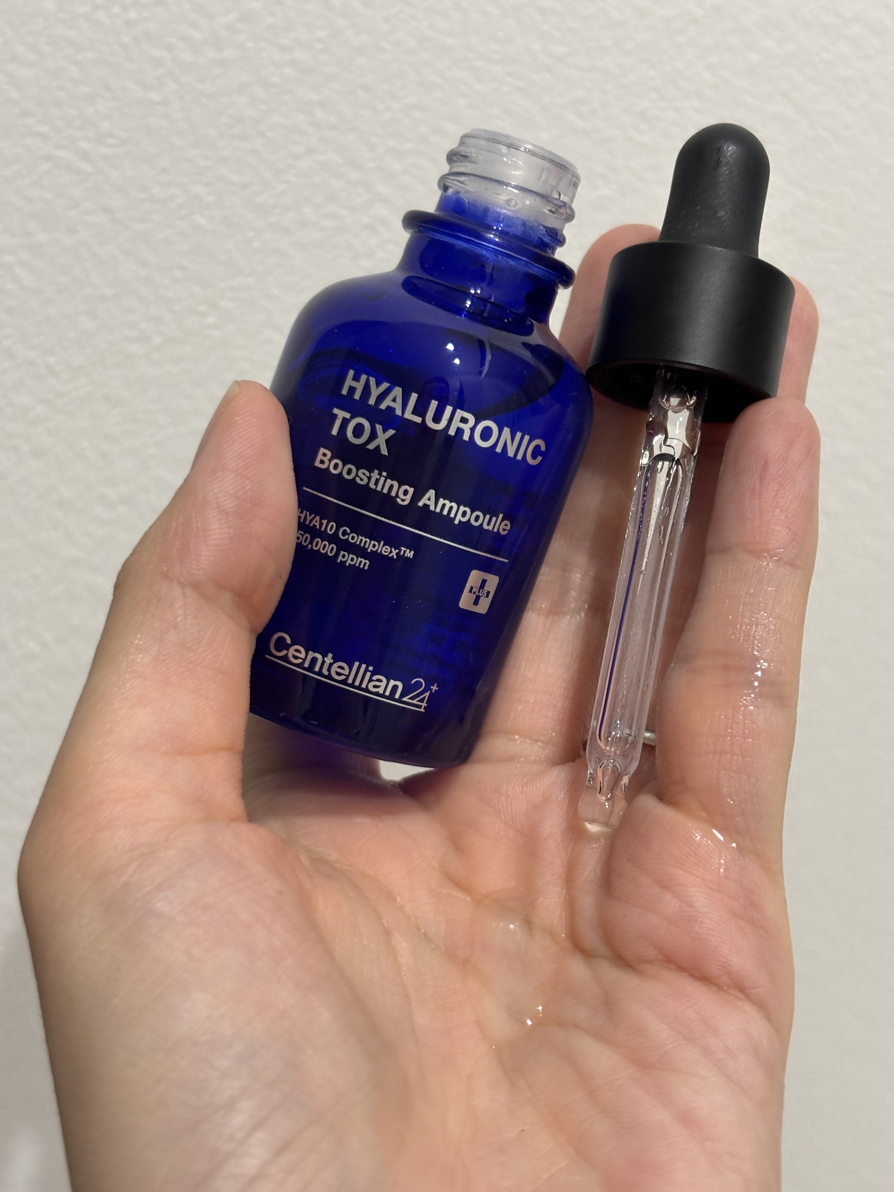ヒアルロンサントックスブースティングアンプル/センテリアン24/美容液を使ったクチコミ（3枚目）