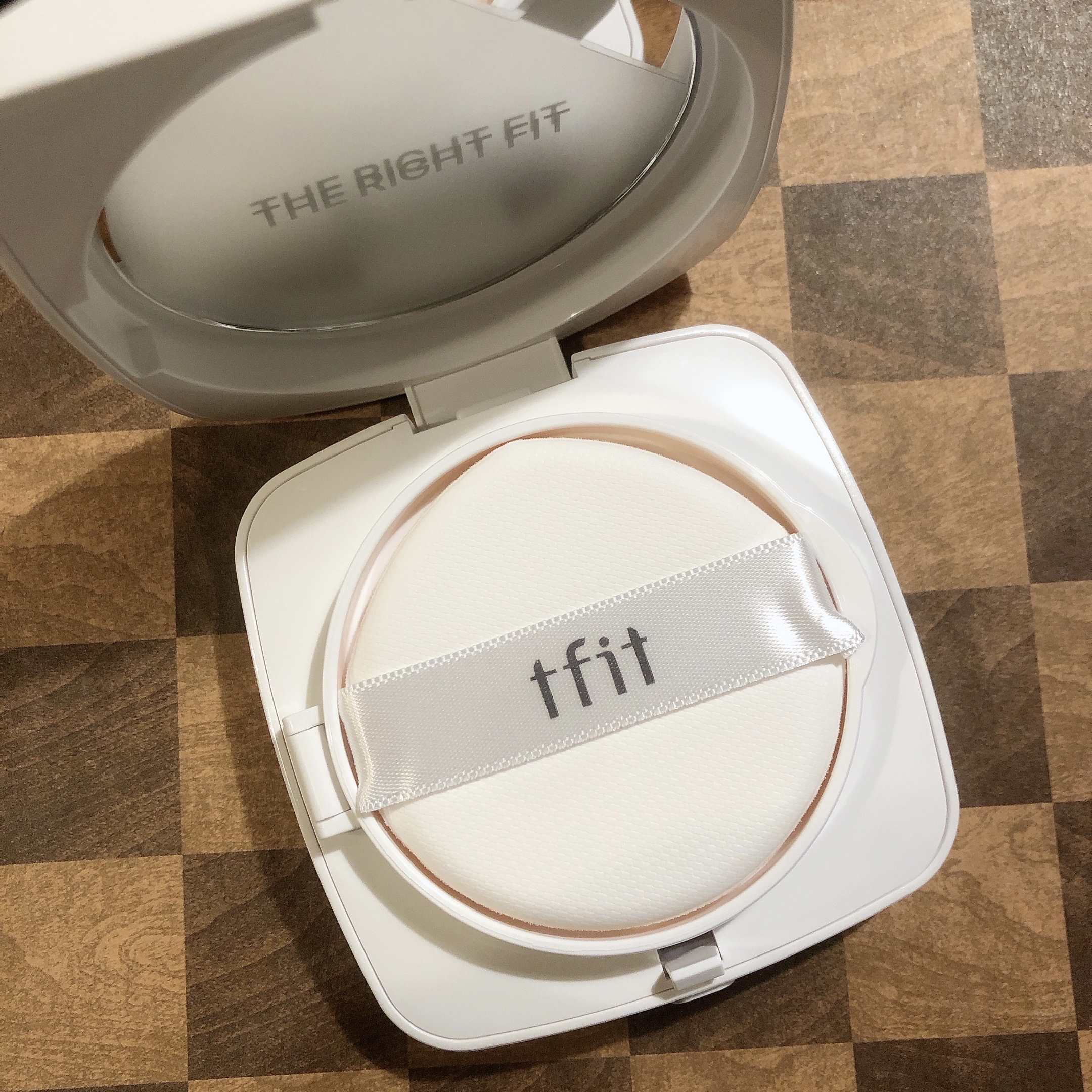 レイヤリングフィットカバークッションEX/TFIT/クッションファンデーションを使ったクチコミ（1枚目）