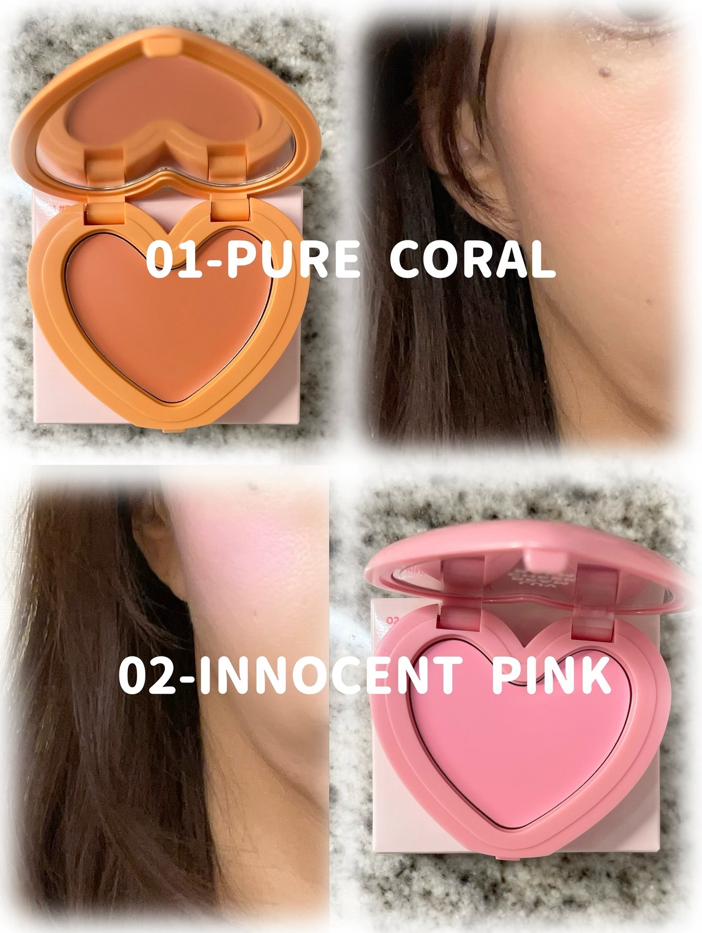 Luv Beam Cheek/lilybyred/パウダーチークを使ったクチコミ(4枚目)