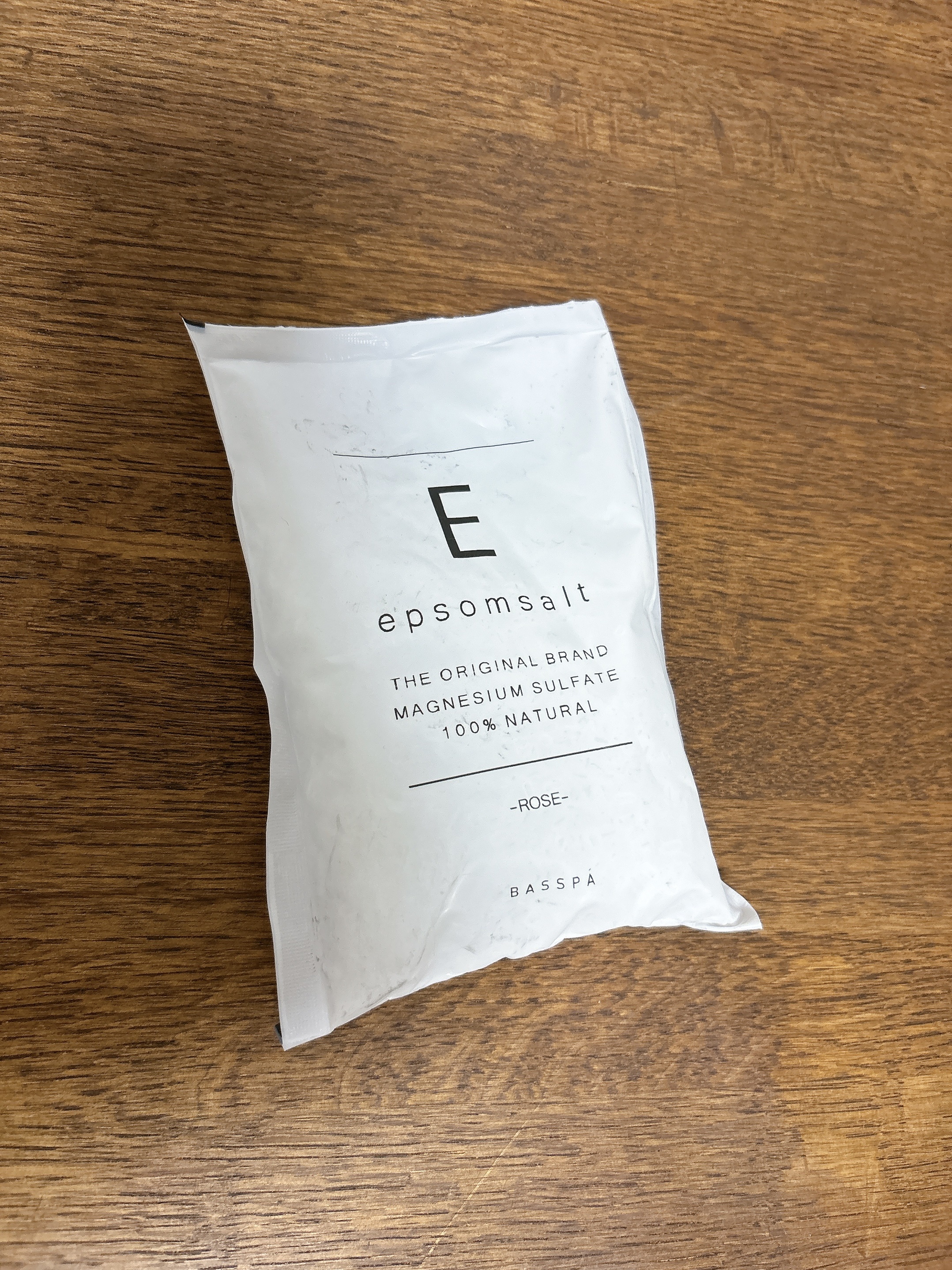 BASSPA エプソムソルト ローズ/BASSPA/無機塩系入浴剤を使ったクチコミ（1枚目）