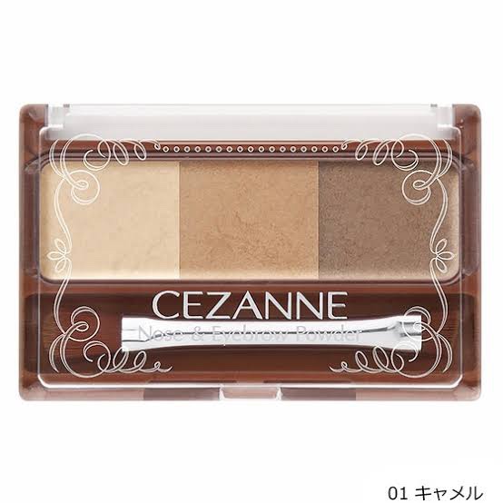 ノーズ＆アイブロウパウダー/CEZANNE/パウダーアイブロウを使ったクチコミ（1枚目）