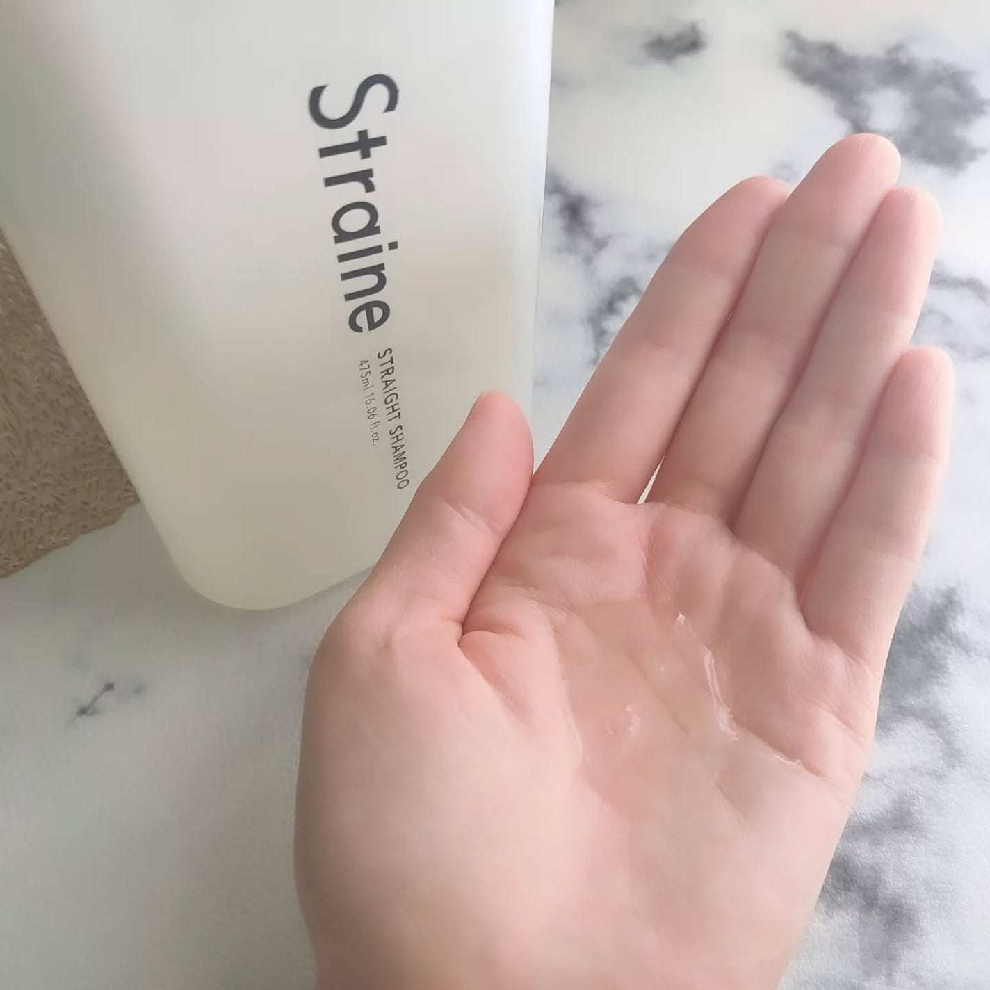 ストレートシャンプー/ストレートトリートメント ホワイトブロッサムの香り/Straine/市販シャンプーを使ったクチコミ(3枚目)