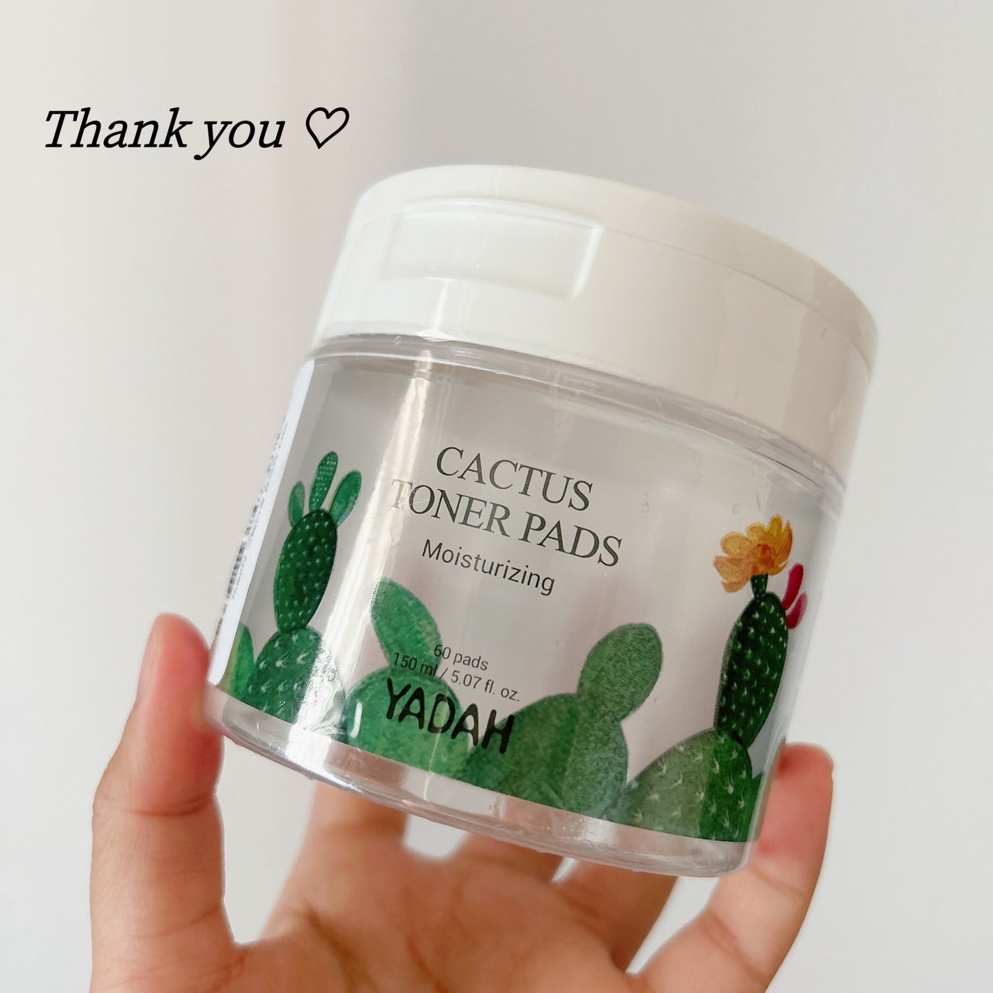 カクタストナーパッド/YADAH/トナーパッドを使ったクチコミ(1枚目)