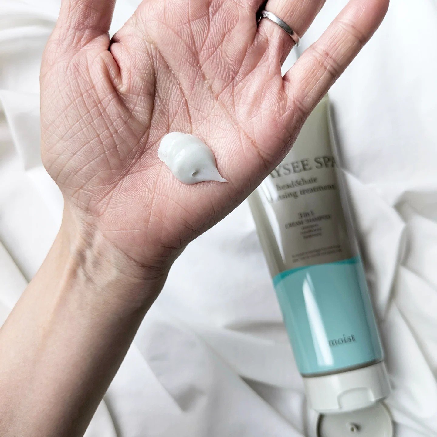 ヘッド＆ヘアクレンジングトリートメント モイスト/CLAYSEE SPA/市販シャンプーを使ったクチコミ（3枚目）