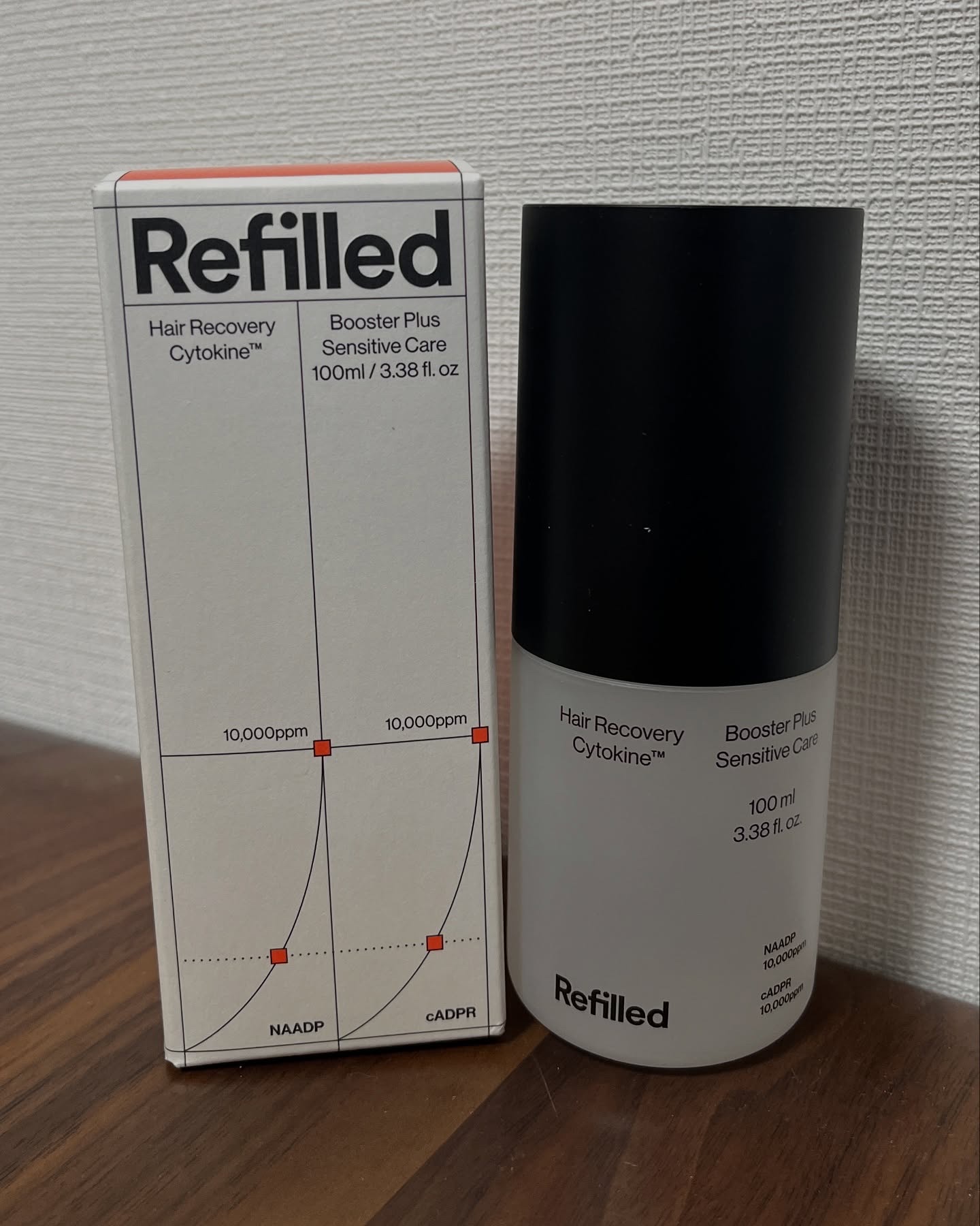 サイトカイン ブースター/Refilled/頭皮ローションを使ったクチコミ（2枚目）