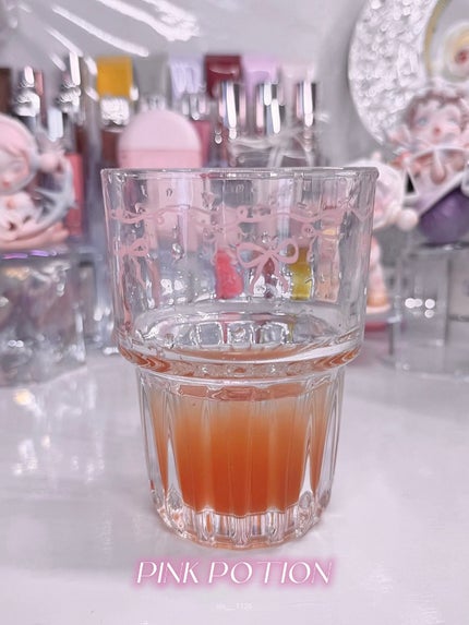 飲める美容ピンクDIYドリンク ピンクポーション ゼロカロリー・冬虫夏草/PINK POTION /美容ドリンクを使ったクチコミ(6枚目)