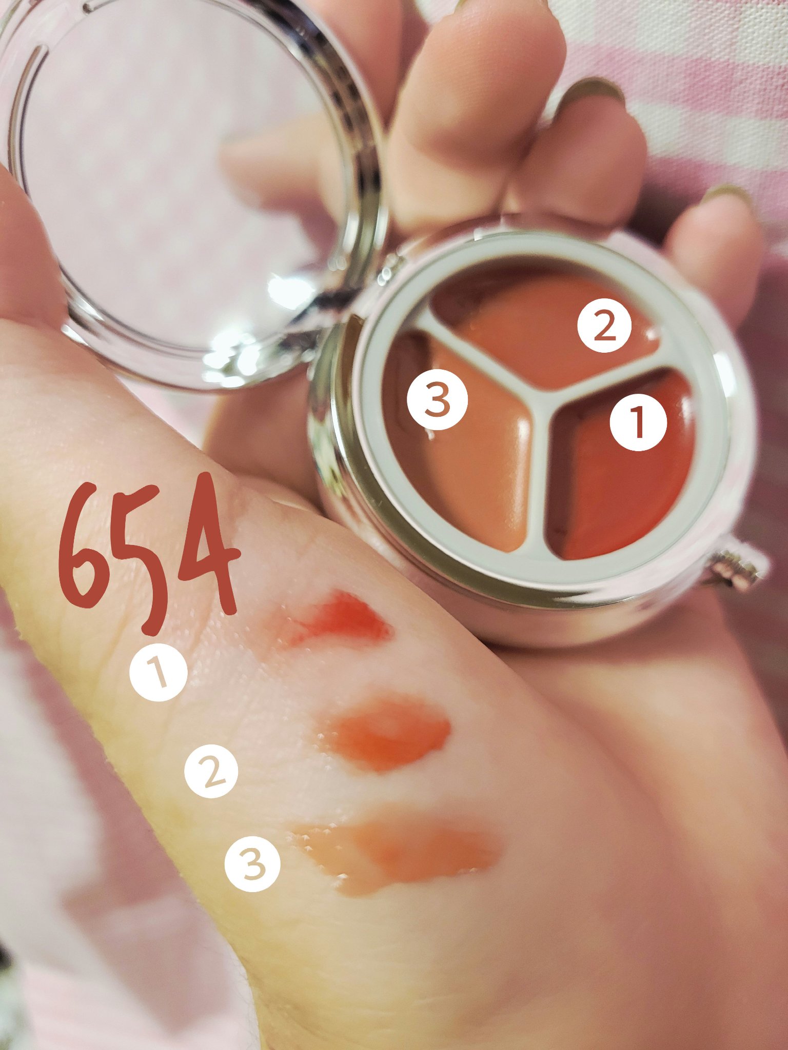 グローイングタイムトゥーキスアンドブラッシュ/Dinto/口紅を使ったクチコミ（3枚目）