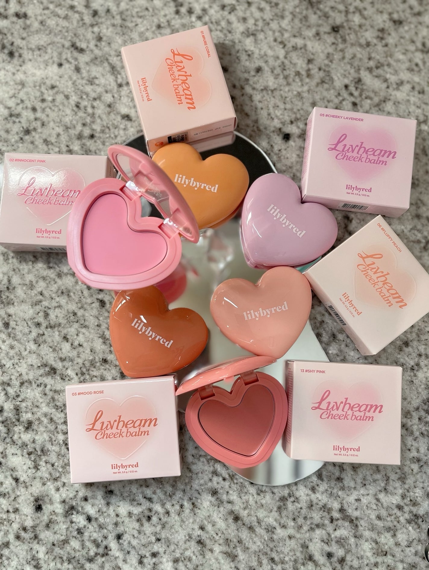 Luv Beam Cheek/lilybyred/パウダーチークを使ったクチコミ(2枚目)