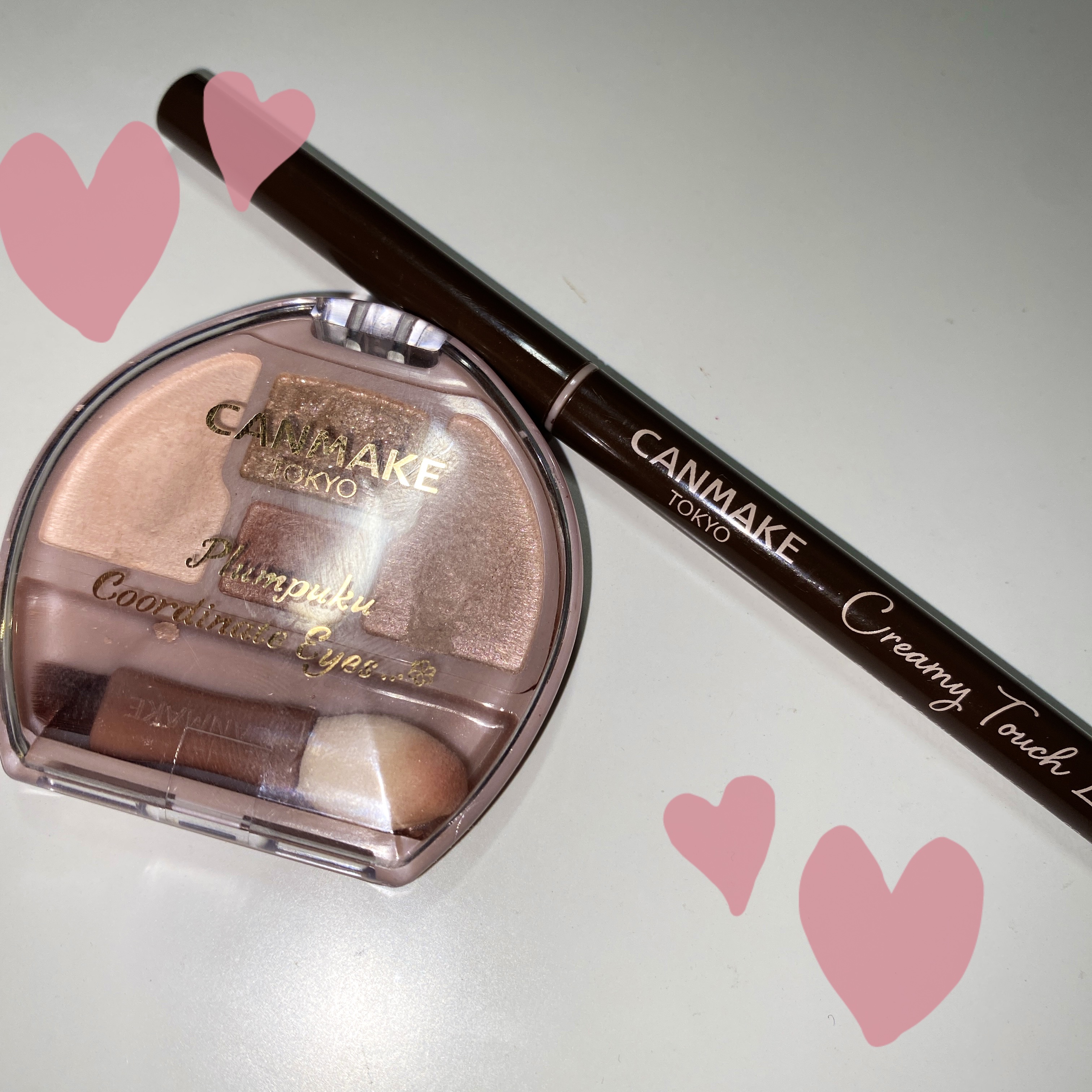 クリーミータッチライナー/キャンメイク/ジェルアイライナーを使ったクチコミ（1枚目）