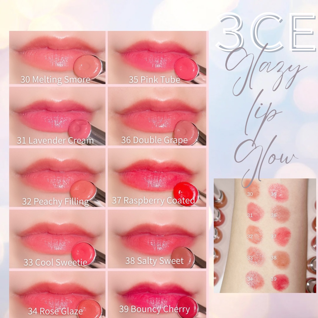 3CE グレイジーリップグロウ/3CE/リップグロスを使ったクチコミ（2枚目）