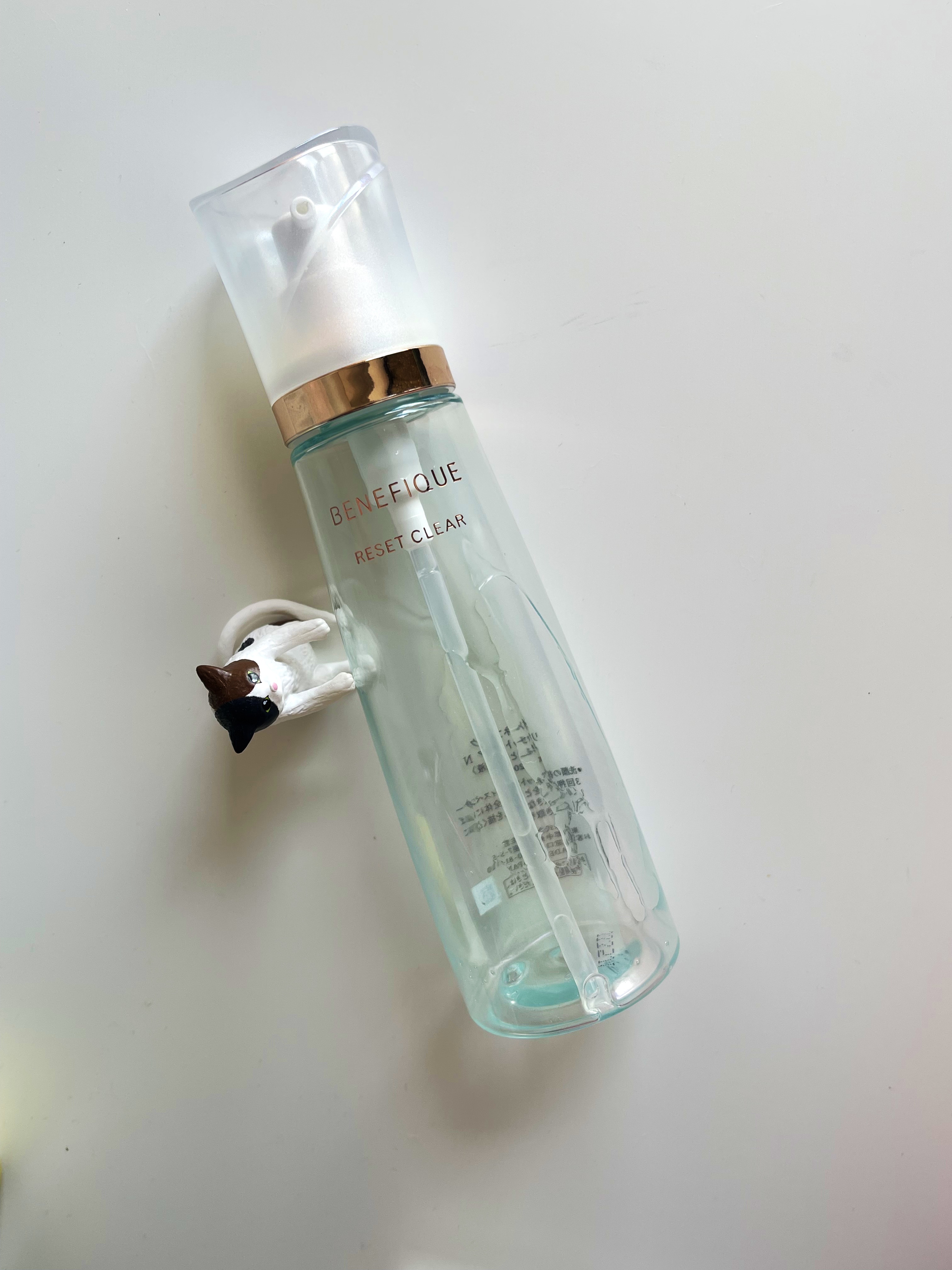 使い切り
BENEFIQUEリセットクリアN

個人的にはあまり効果を感じなかったかな
拭きとった後は乾燥しないのはよかった
アルコールがどうしても気になるので毎日使うのを避けてた

#拭き取り化粧水 #角質ケア #毛穴ケア #ふきとり化粧