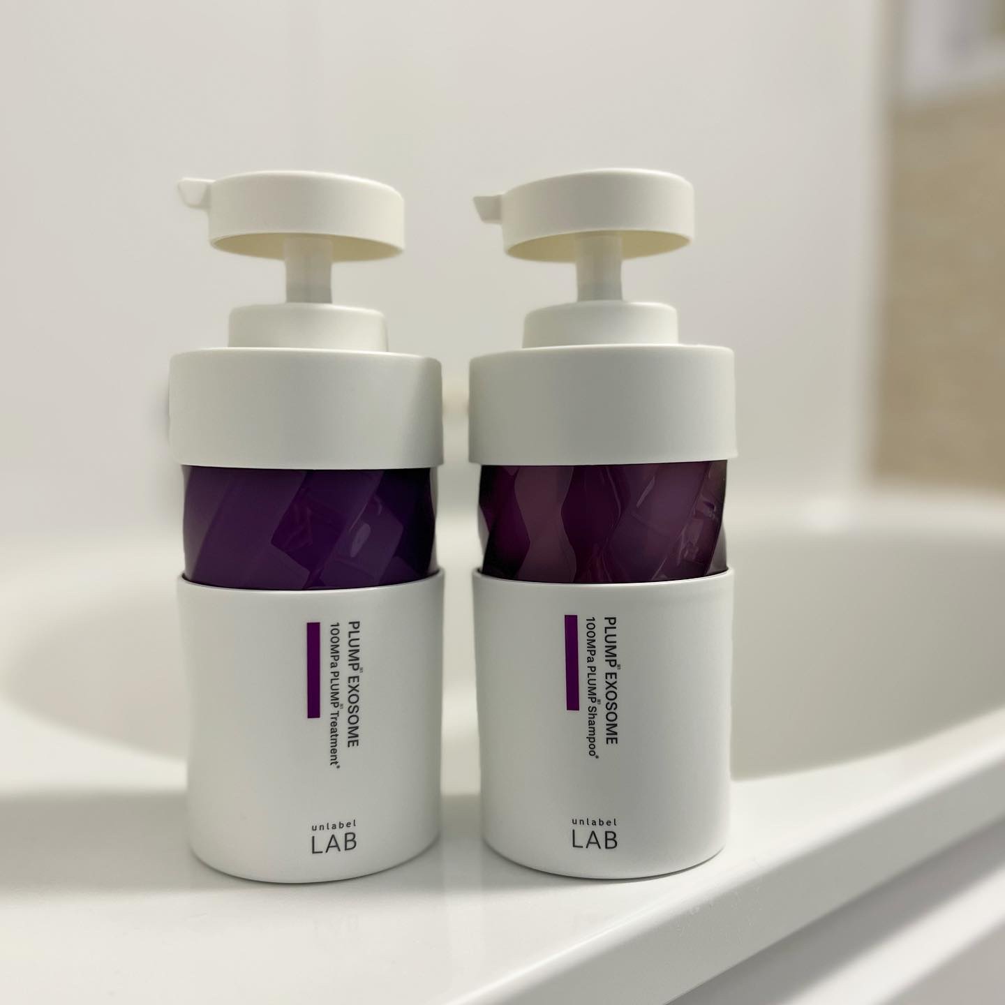 アンレーベル　ラボ　EX　バウンス　シャンプー/ヘアトリートメント/unlabel/市販シャンプーを使ったクチコミ（1枚目）