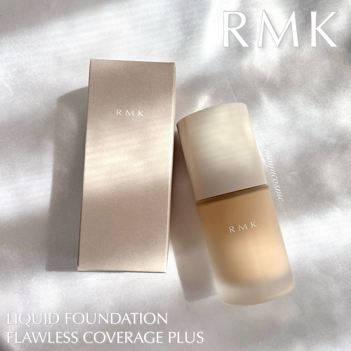 RMK リクイドファンデーション フローレスカバレッジ プラス/RMK/リキッドファンデーションを使ったクチコミ(1枚目)
