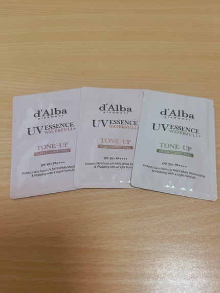 ダルバ ウォータフル エッセンス サンクリーム/ダルバ/日焼け止めクリームを使ったクチコミ(2枚目)