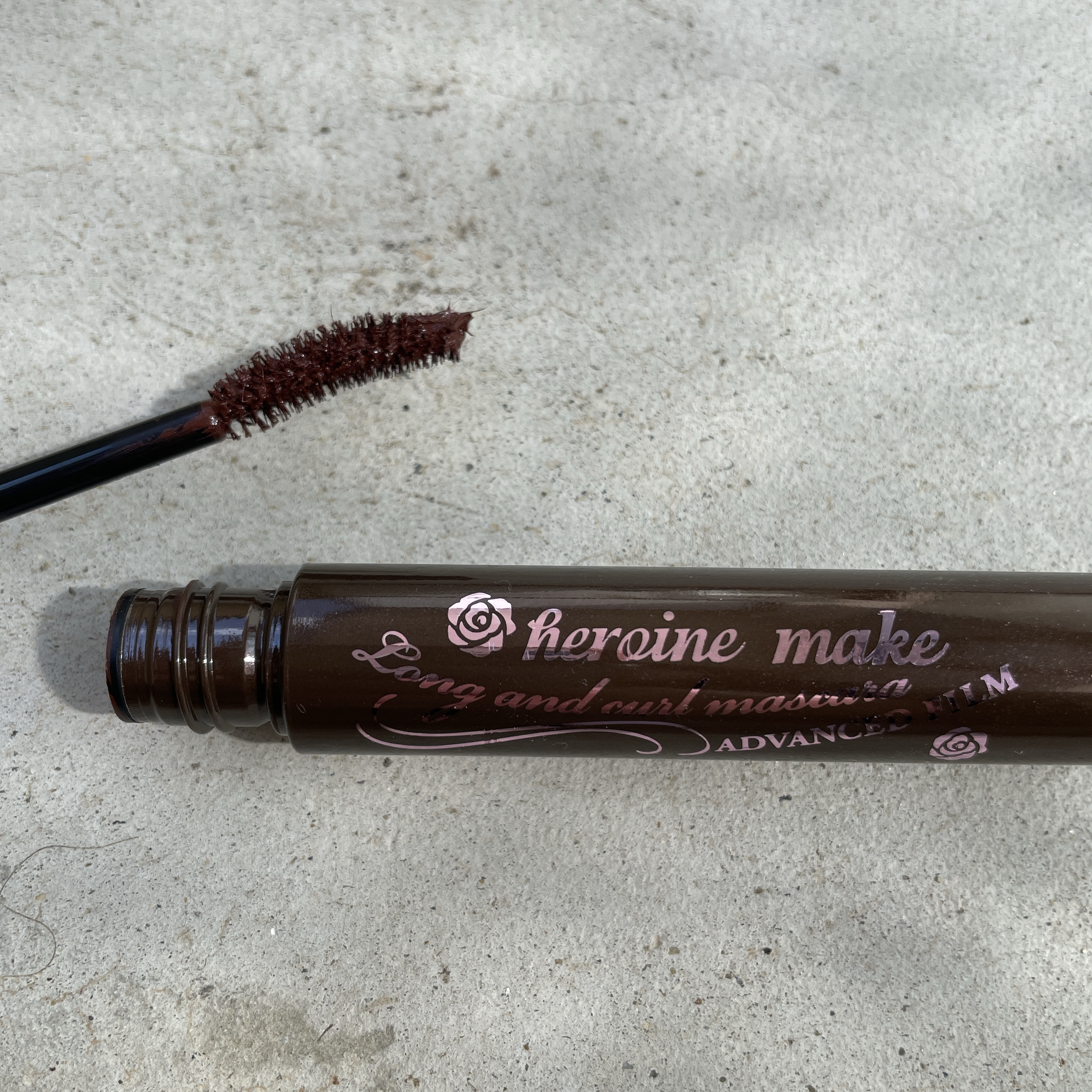 ロング＆カールマスカラ アドバンストフィルム 02 ブラウン/ヒロインメイク/マスカラを使ったクチコミ（2枚目）