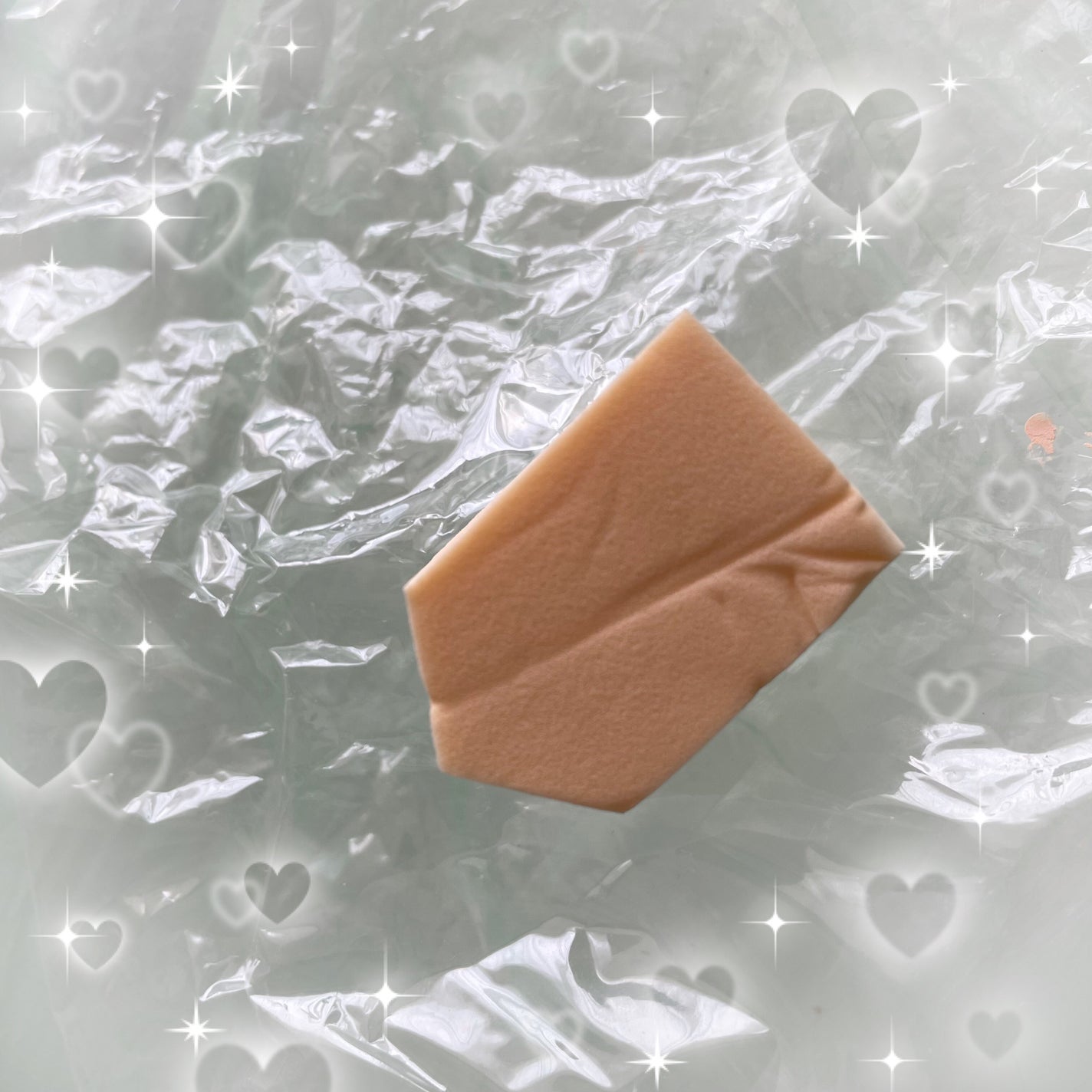 ぷっくりパフ ハウス型2P/セリア/パフ・スポンジを使ったクチコミ(1枚目)