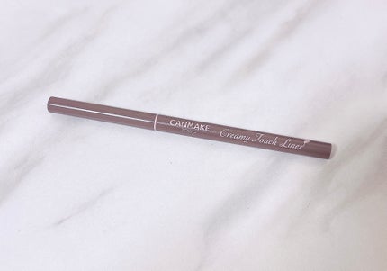 クリーミータッチライナー/キャンメイク/ジェルアイライナーを使ったクチコミ(1枚目)