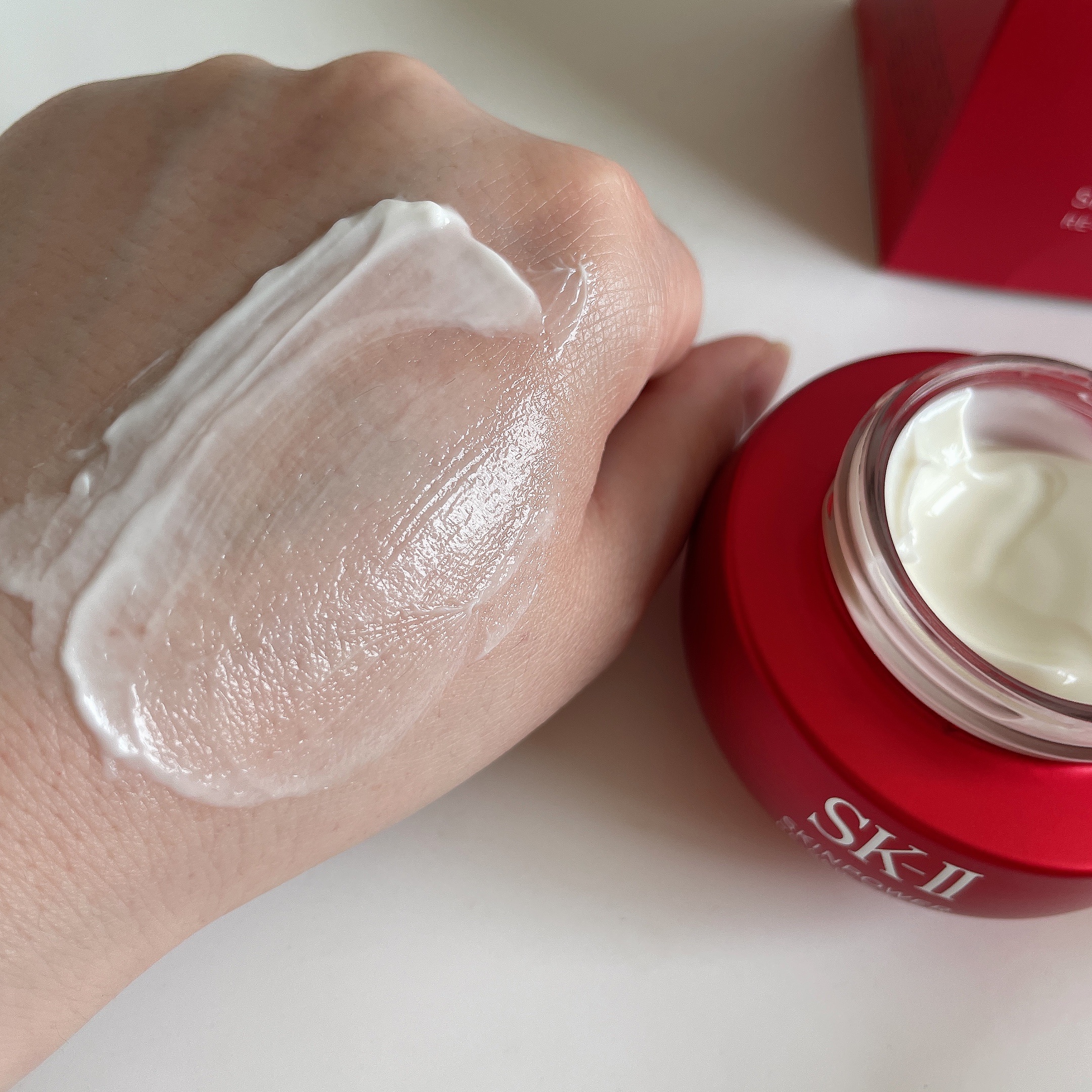 SK-II スキンパワー リニュー クリーム/SK-II/フェイスクリームを使ったクチコミ（3枚目）