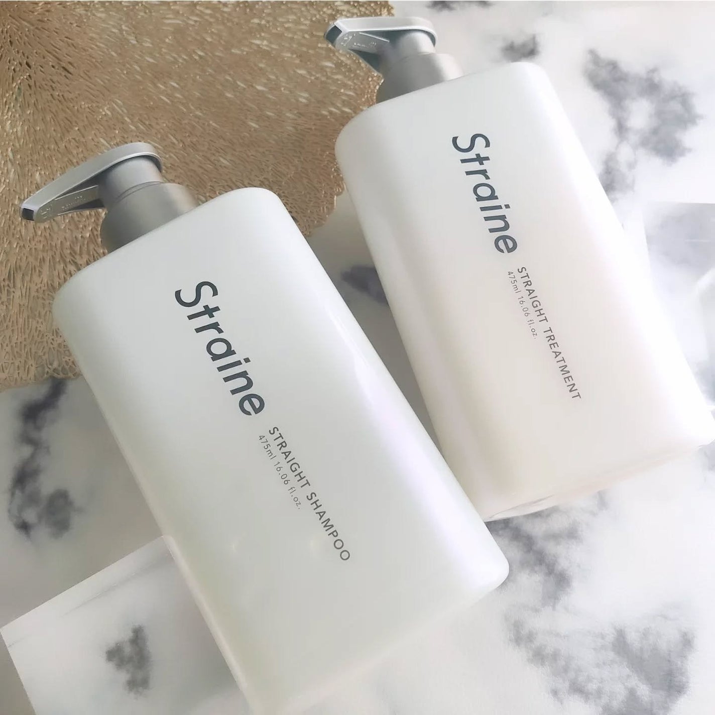 ストレートシャンプー/ストレートトリートメント ホワイトブロッサムの香り/Straine/市販シャンプーを使ったクチコミ(2枚目)