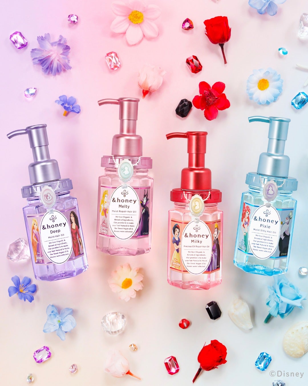 &honey公式アカウント on LIPS 「\発売中🖤/ディズニープリンセス×ヴィランズの世界観が楽しめる..」(1枚目)